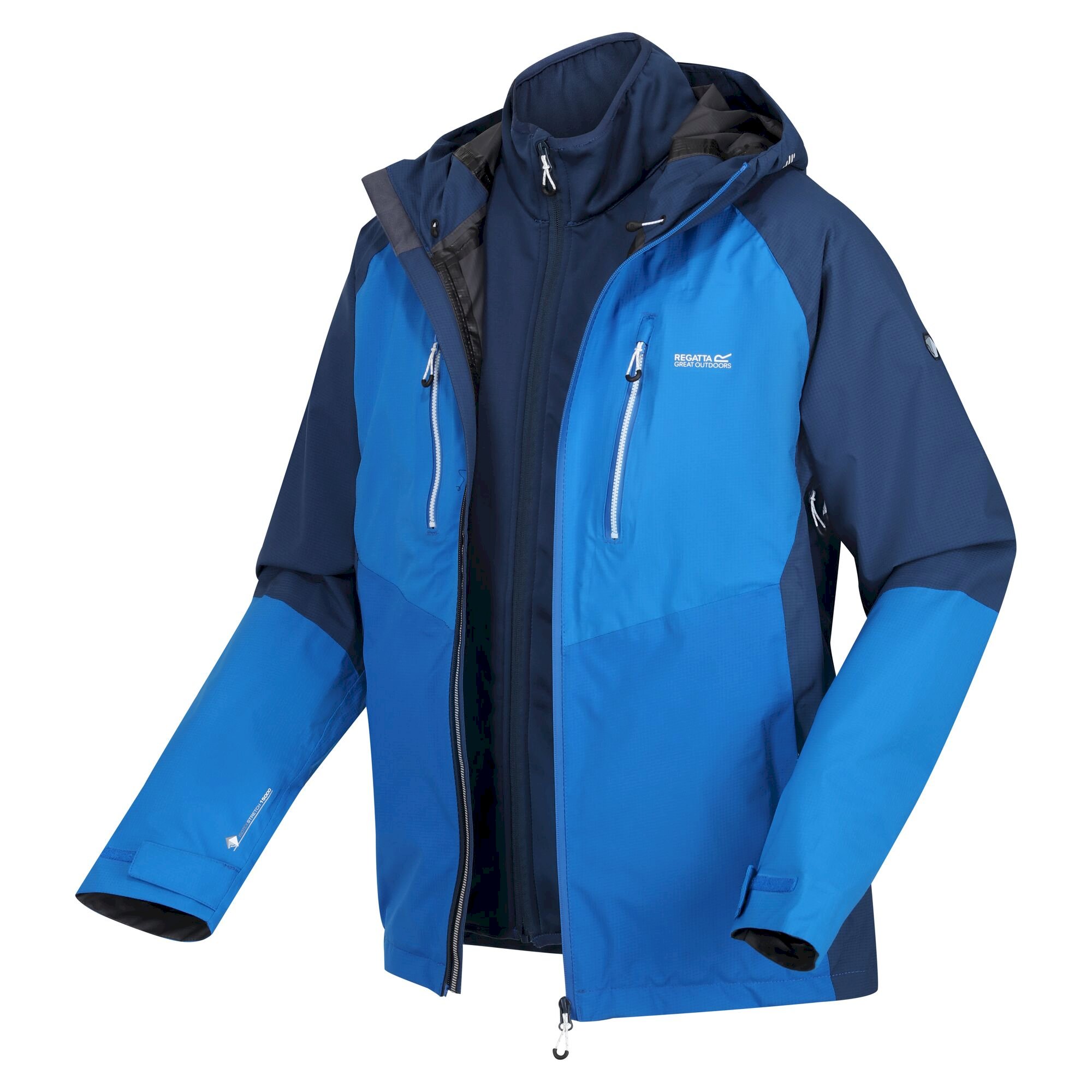 Men's Sacramento VIII Waterproof Jacket | Admiral Blue Skydiver