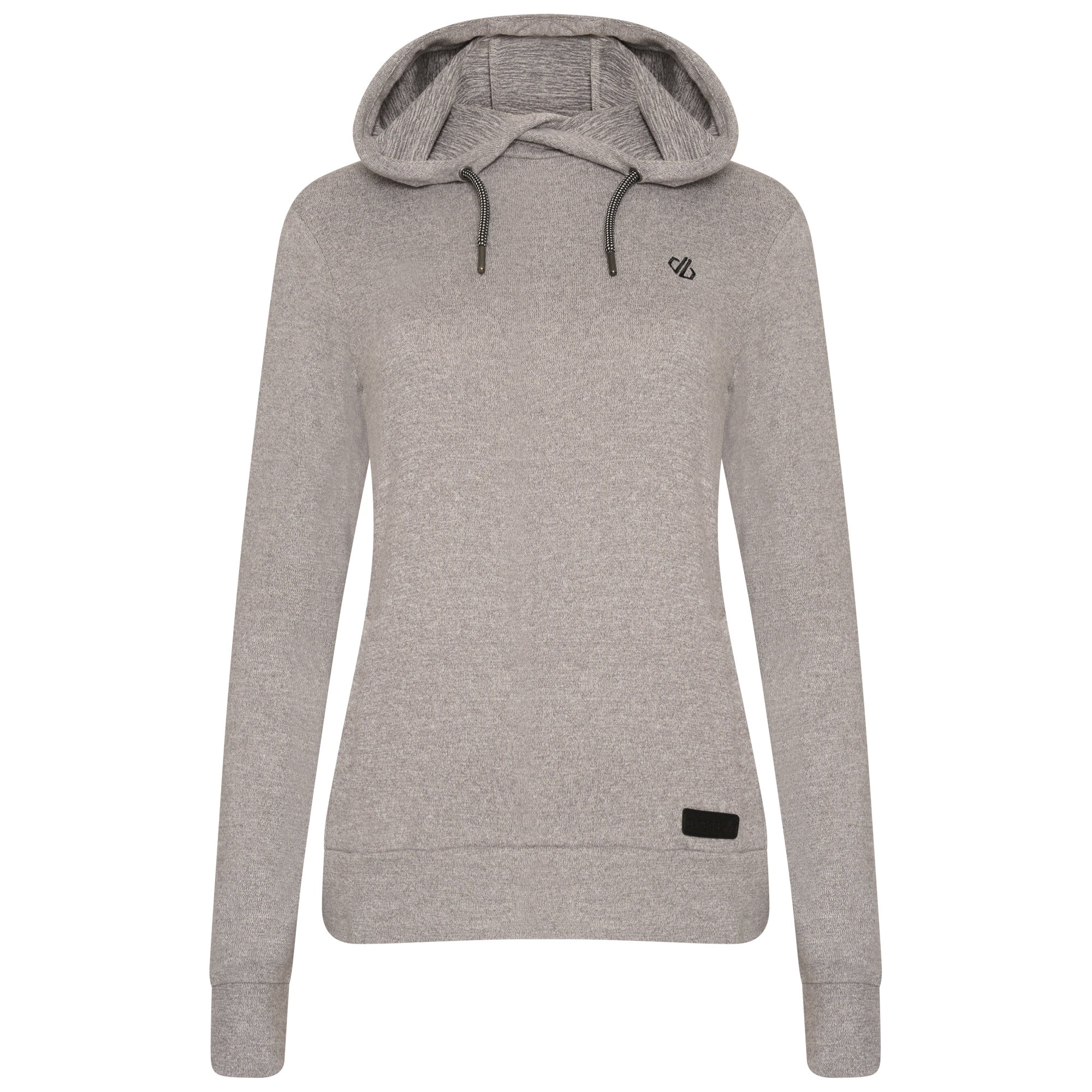 Dare 2b - Women's Out & Out Overhead Hooded Fleece | Ash Grey Marl