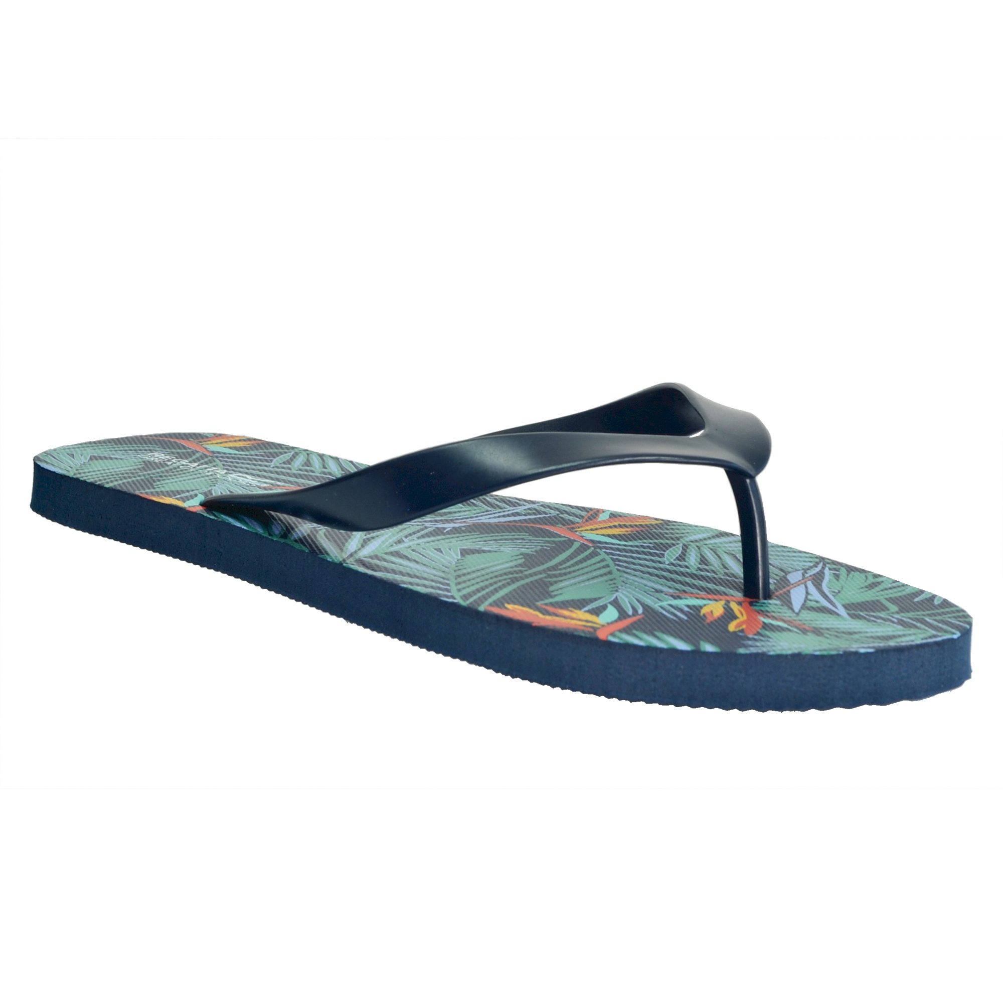Men's Bali Flip Flops | Navy Hawaiian