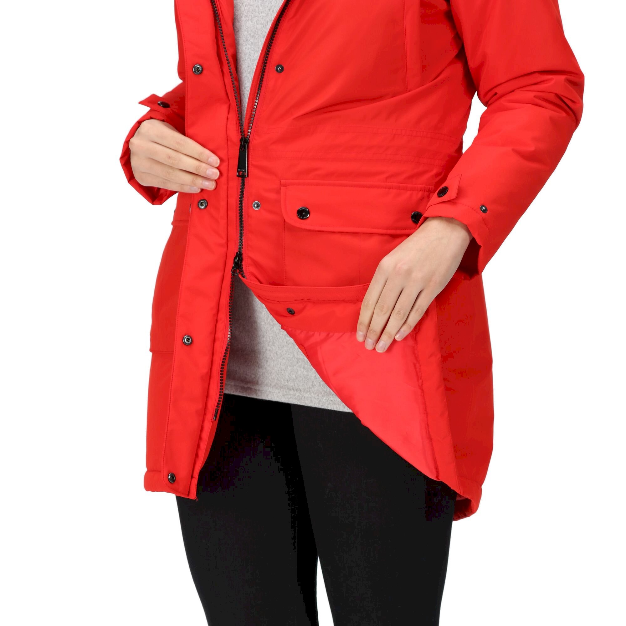 Women's Voltera Waterproof Heated Jacket | Code Red