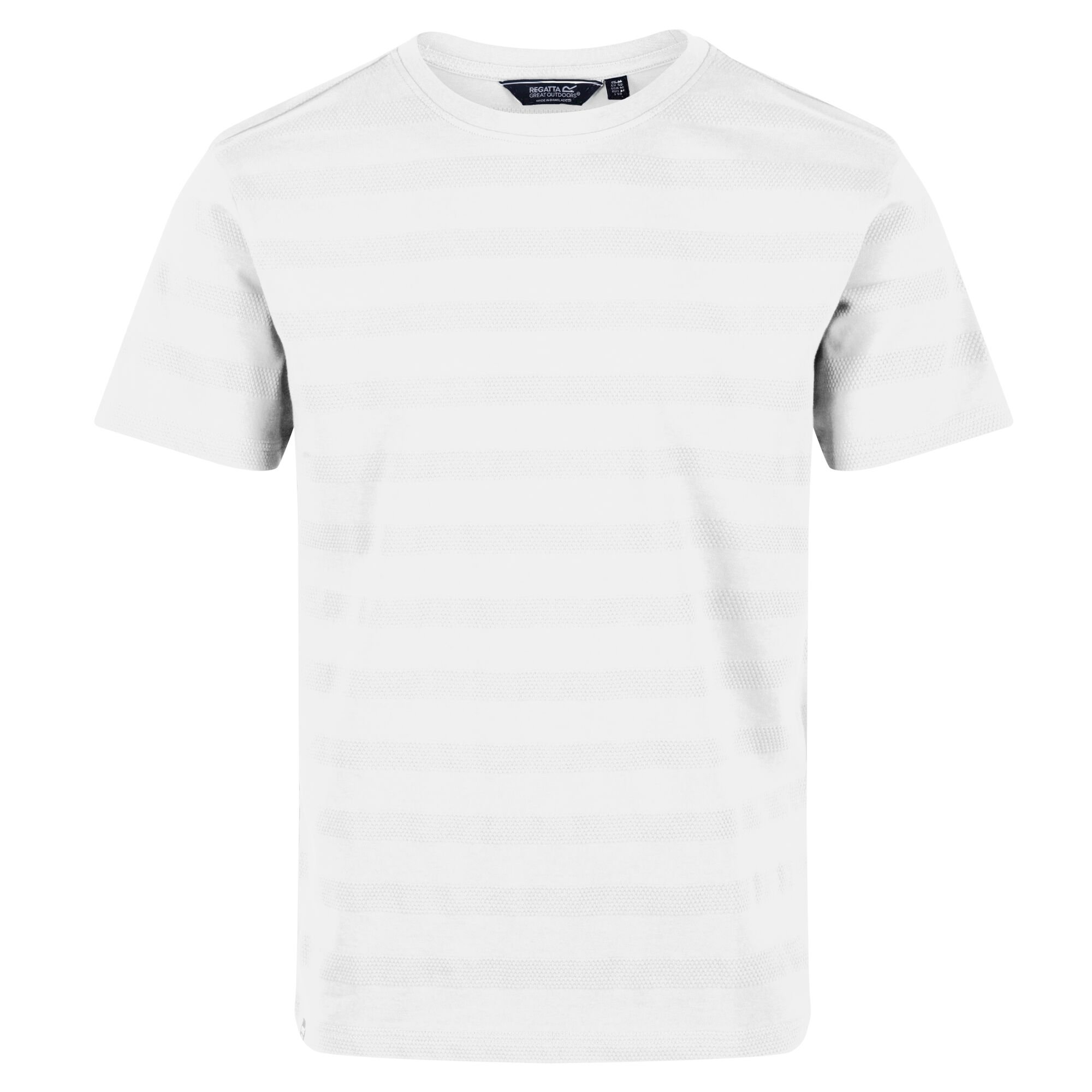 Men's Prestyn Stripe Polo Shirt | White