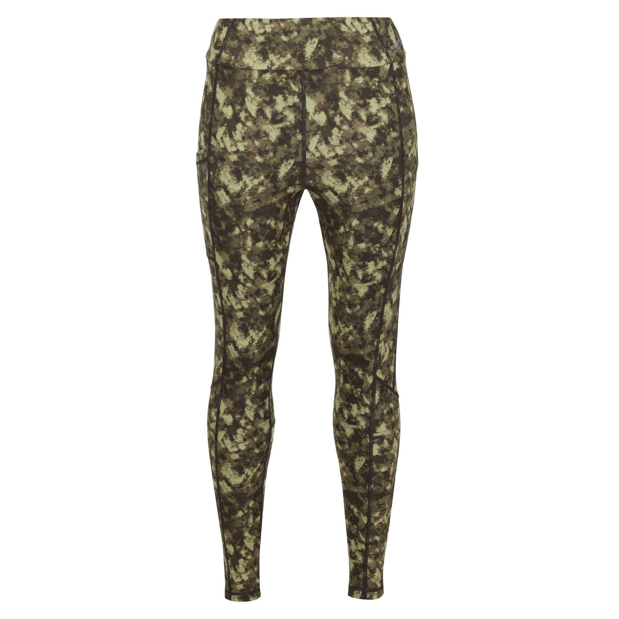 Women's Holeen II Leggings | Dark Khaki Distress Print