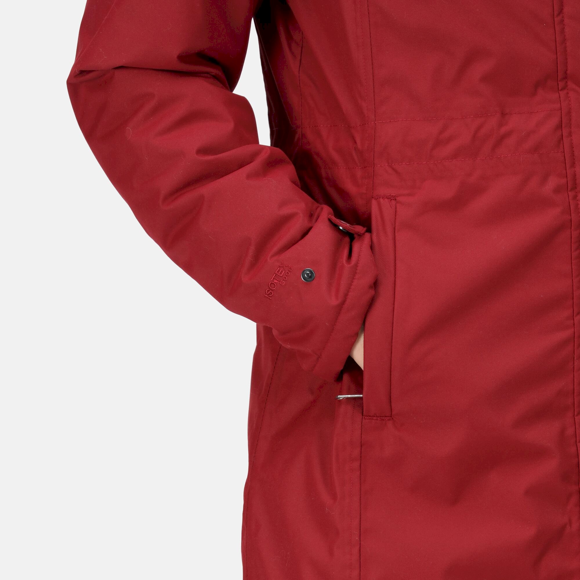 Women's Renata Fur Collar Parka | Cabernet