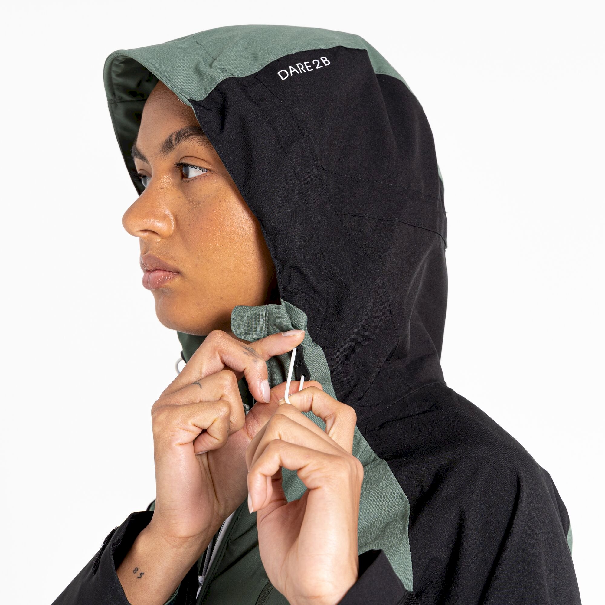 Dare 2b - Women's Veritas Era Recycled Waterproof Jacket | Duck Green