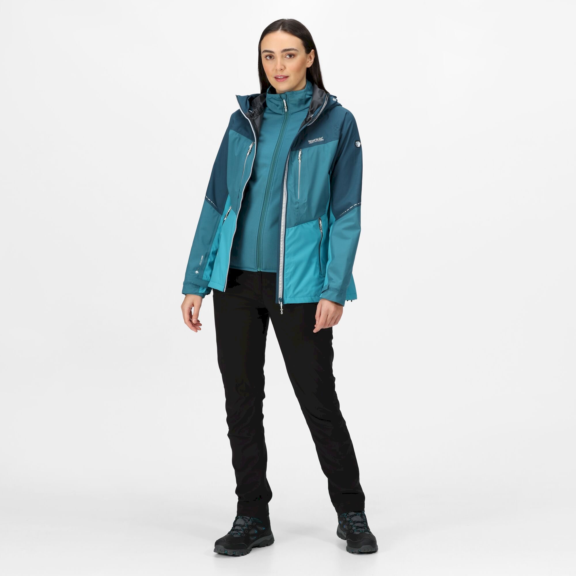 Women's Carletta VII 3-In-1 Waterproof Jacket | Reflecting Lake Dragonfly