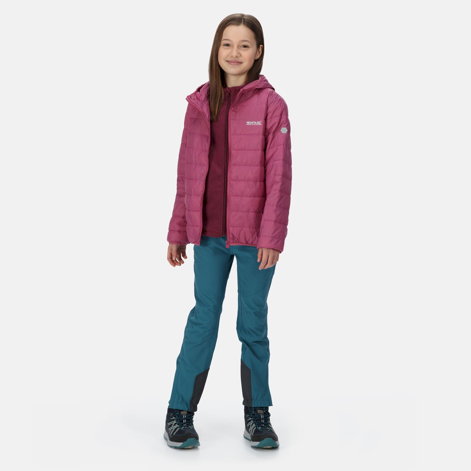 Kids' Hooded Hillpack Jacket | Violet