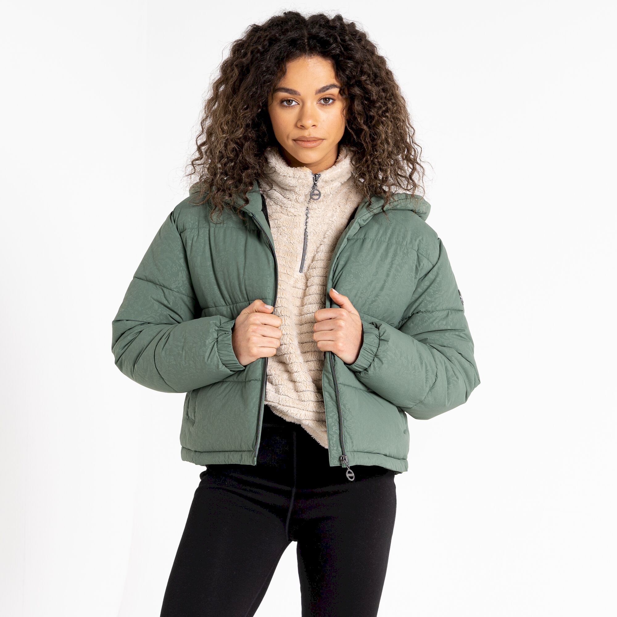 Dare 2b - Women's Lavishly Hooded Puffer Jacket | Duck Green