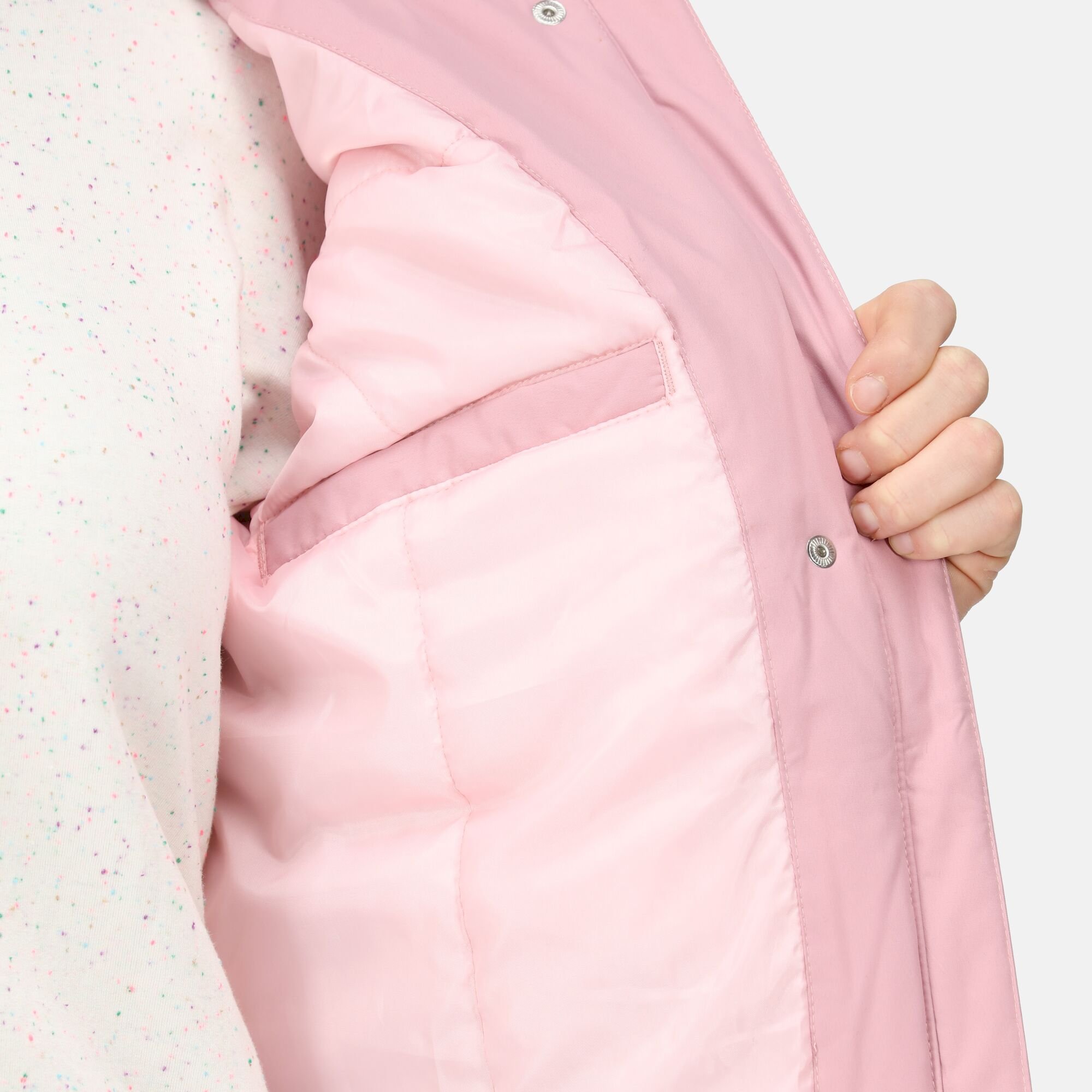 Women's Bria Fur Lined Waterproof Jacket | Powder Pink