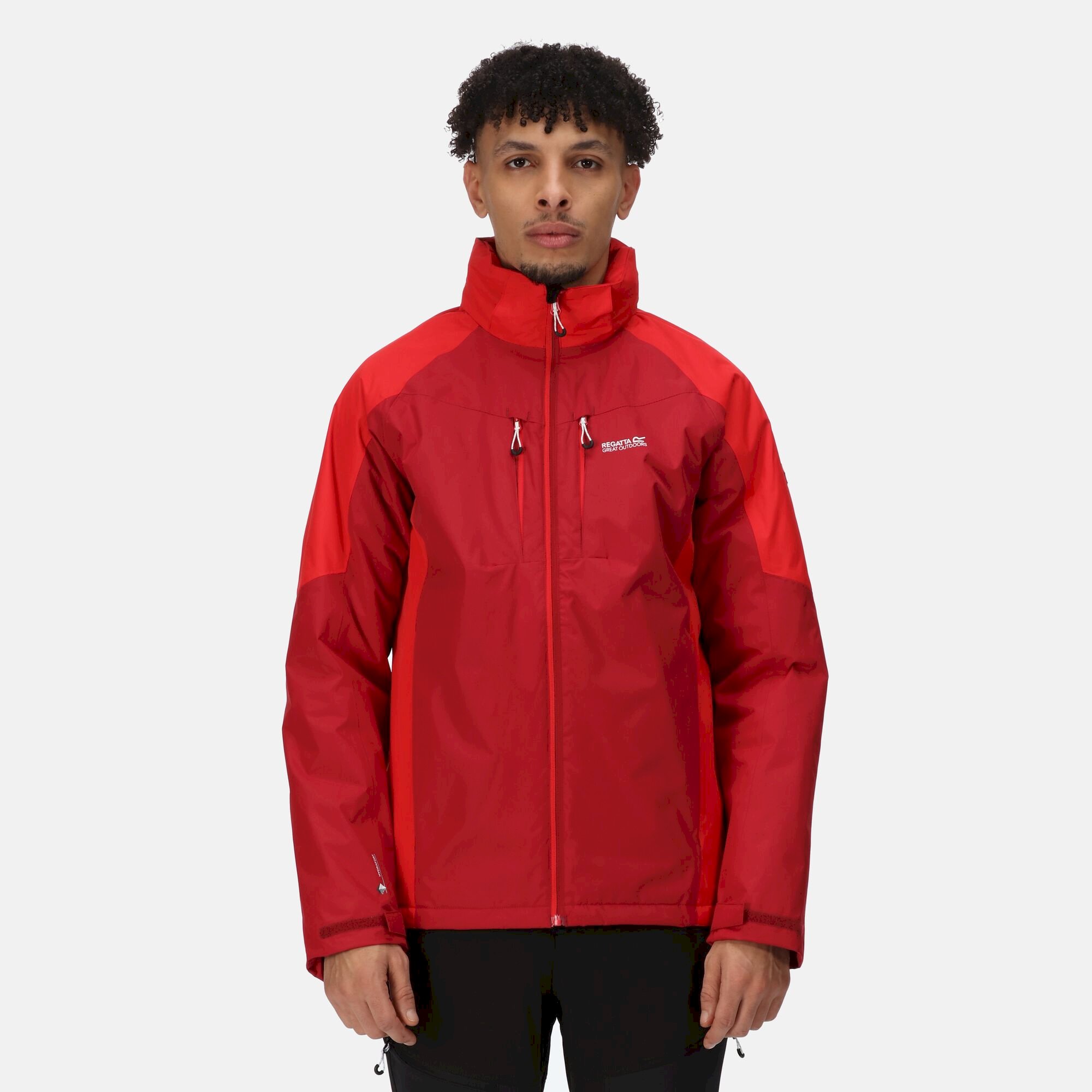 Men's Winter Calderdale Waterproof Jacket | Dark Red Chinese Red