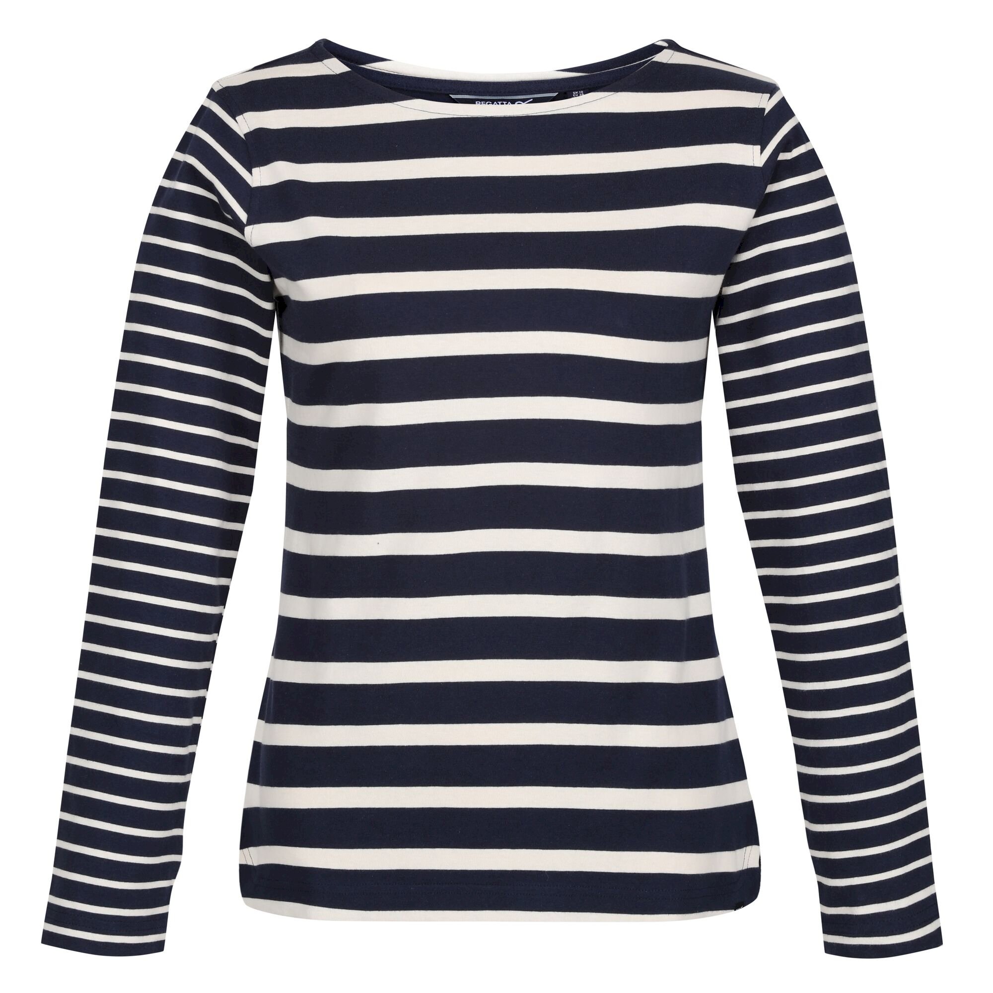 Women's Farida Striped T-Shirt | Navy Light Vanilla