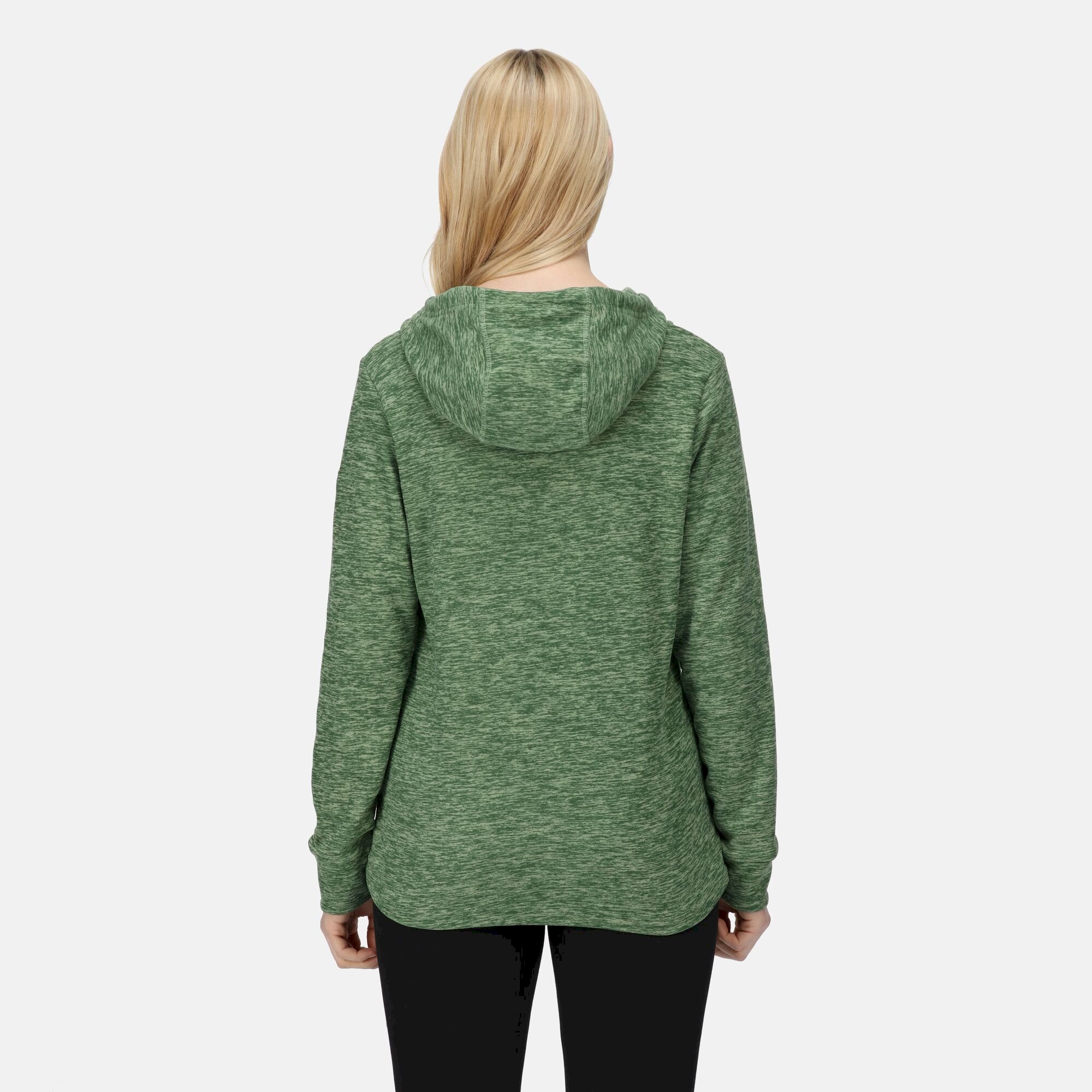 Women's Kizmit II Hooded Marl Fleece | Basil Marl
