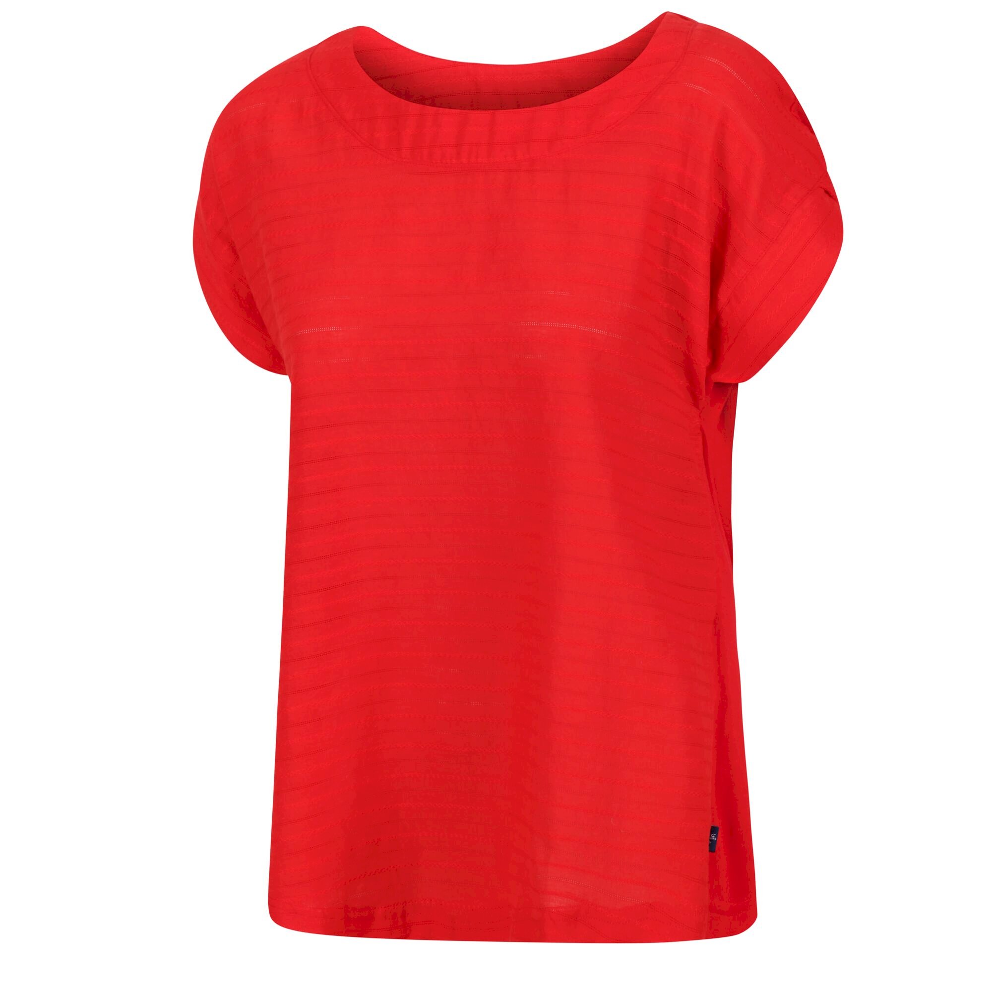 Women's Adine Stripe T-Shirt | True Red