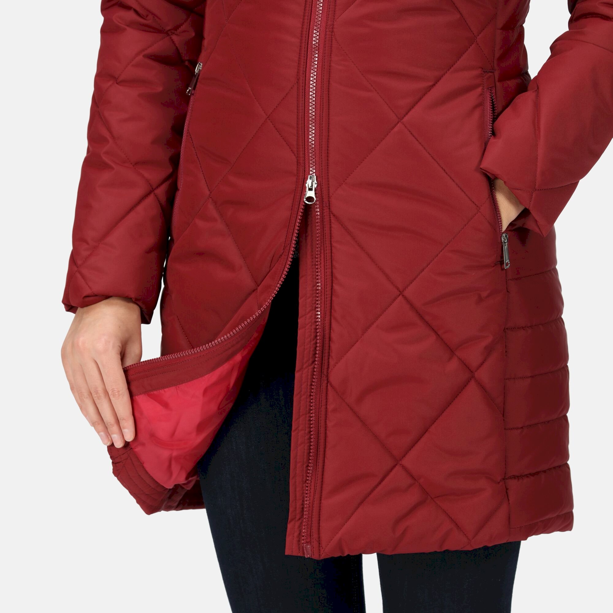 Women's Fritha II Insulated Parka Jacket | Cabernet