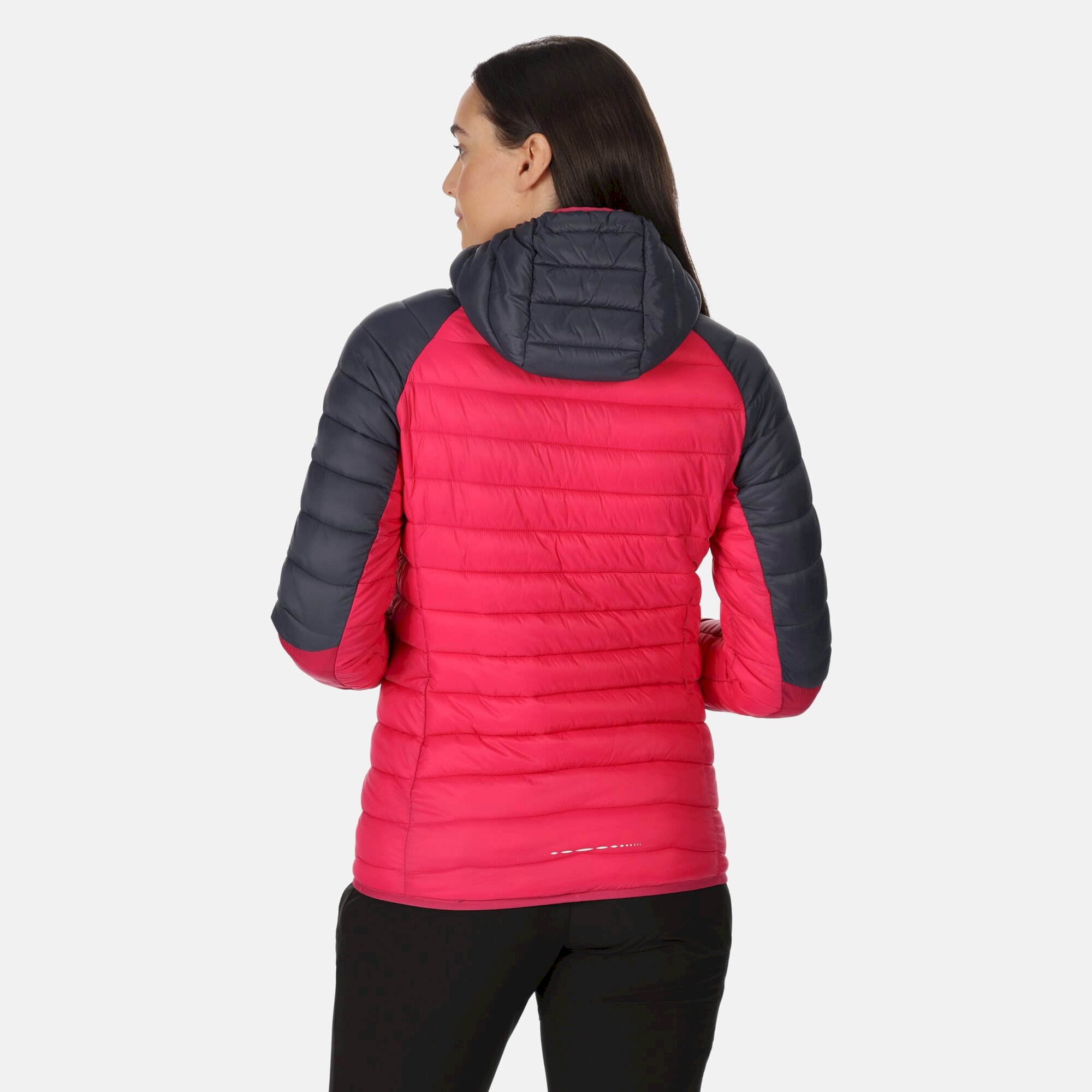 Women's Harrock Lightweight Puffer Jacket | Seal Grey Berry Pink Pink Potion