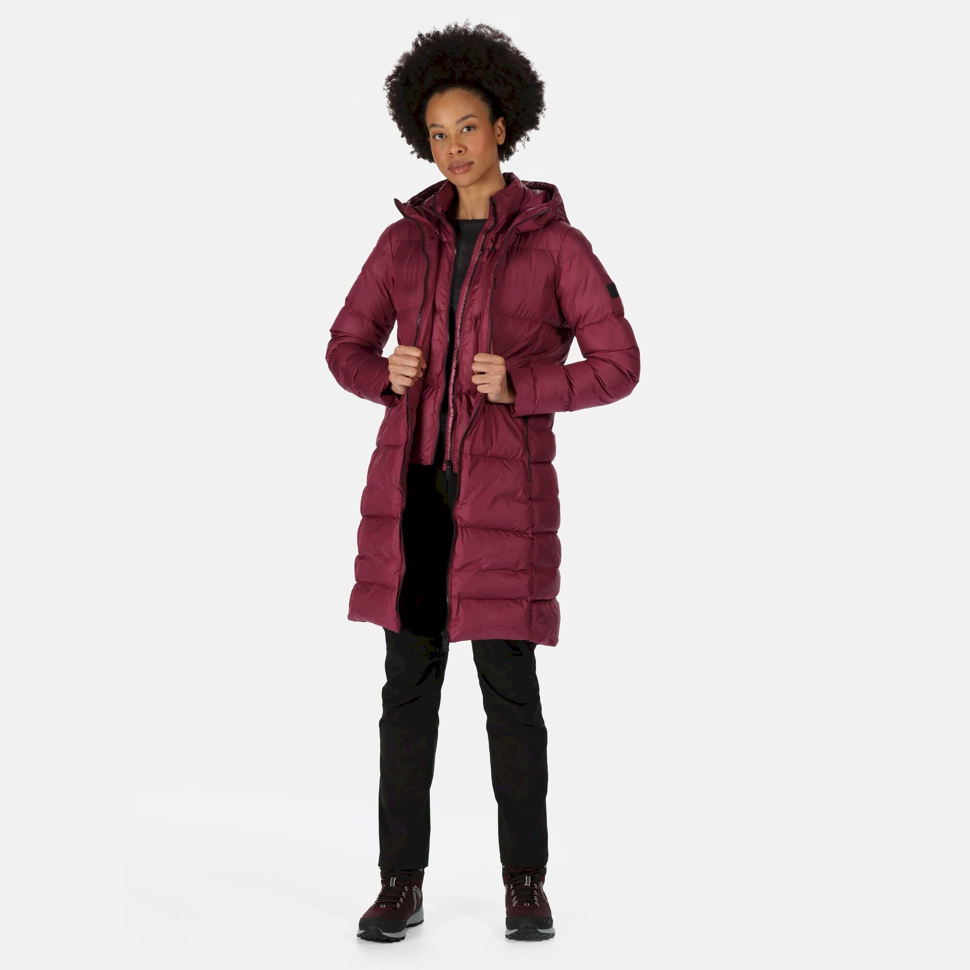 Women's Pandia II Hooded Parka Jacket | Amaranth Haze