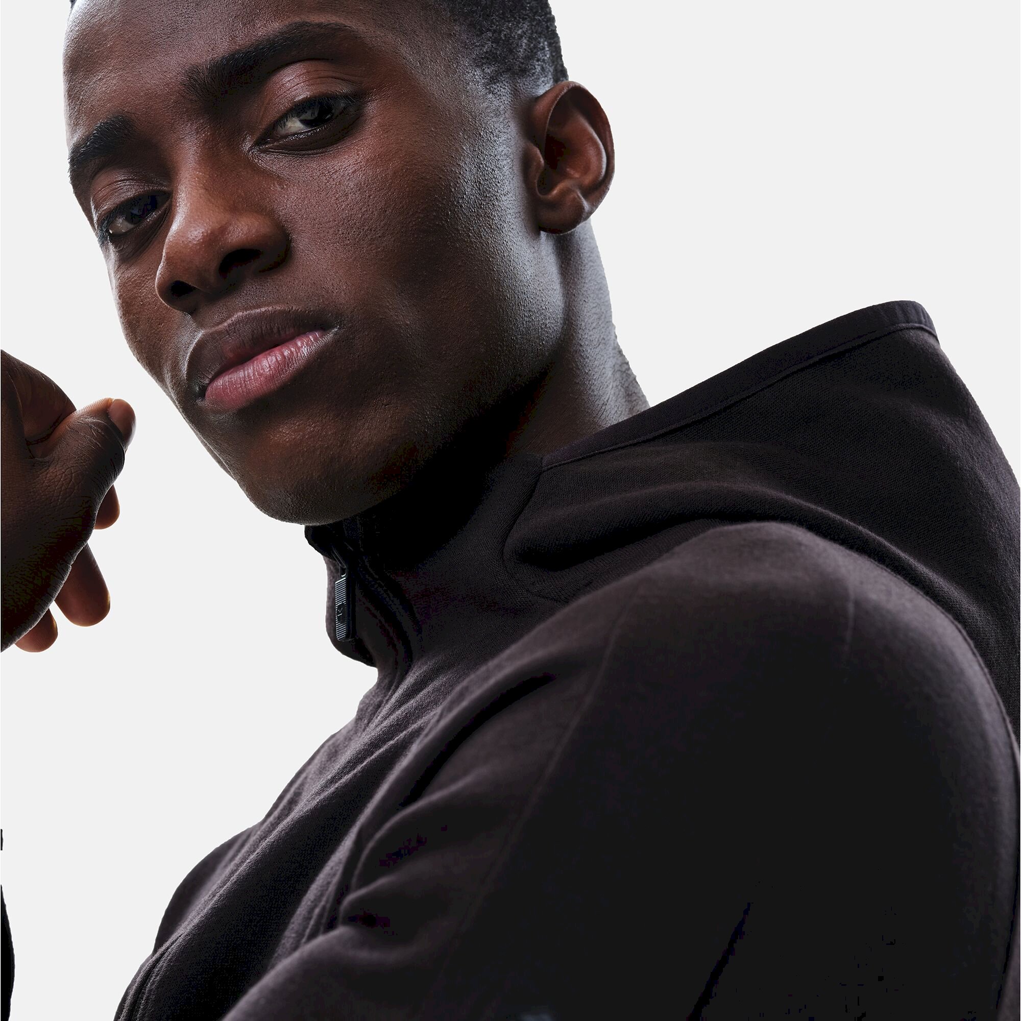 Men's Glenton Full Zip Fleece | Black