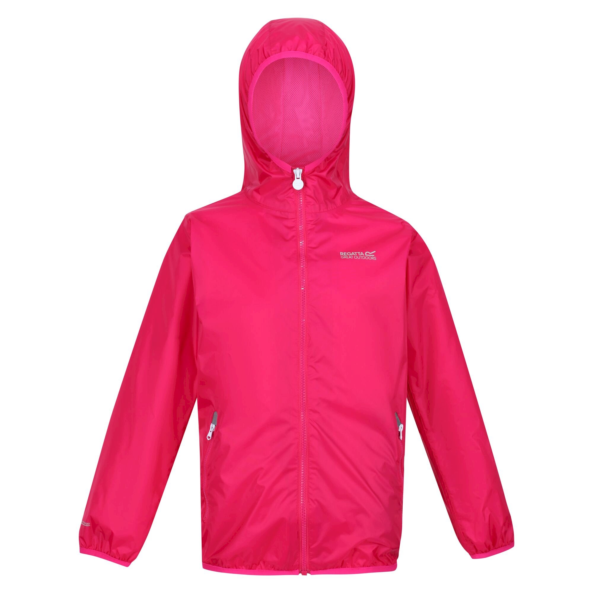 Kids' Lever II Waterproof Packaway Jacket | Pink Fusion