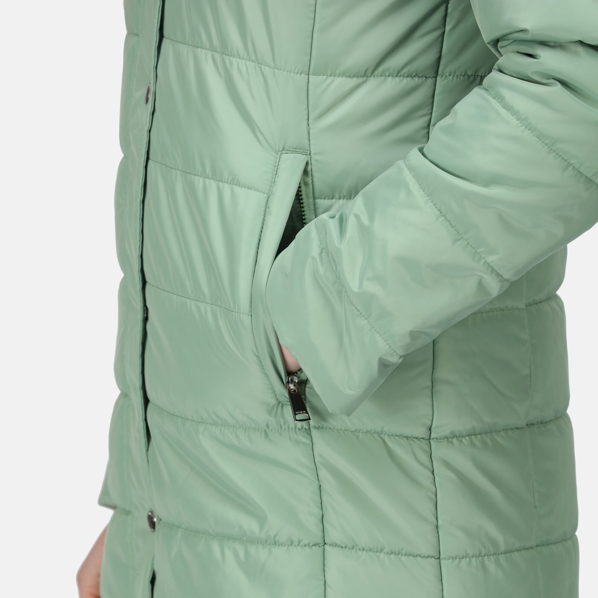Women's Pamelina Hooded Parka Jacket | Basil