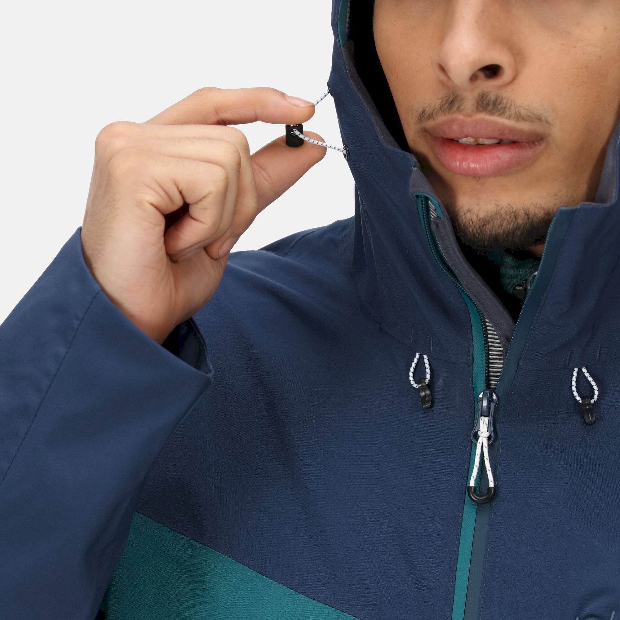 Men's Birchdale Waterproof Jacket | Pacific Green Admiral Blue
