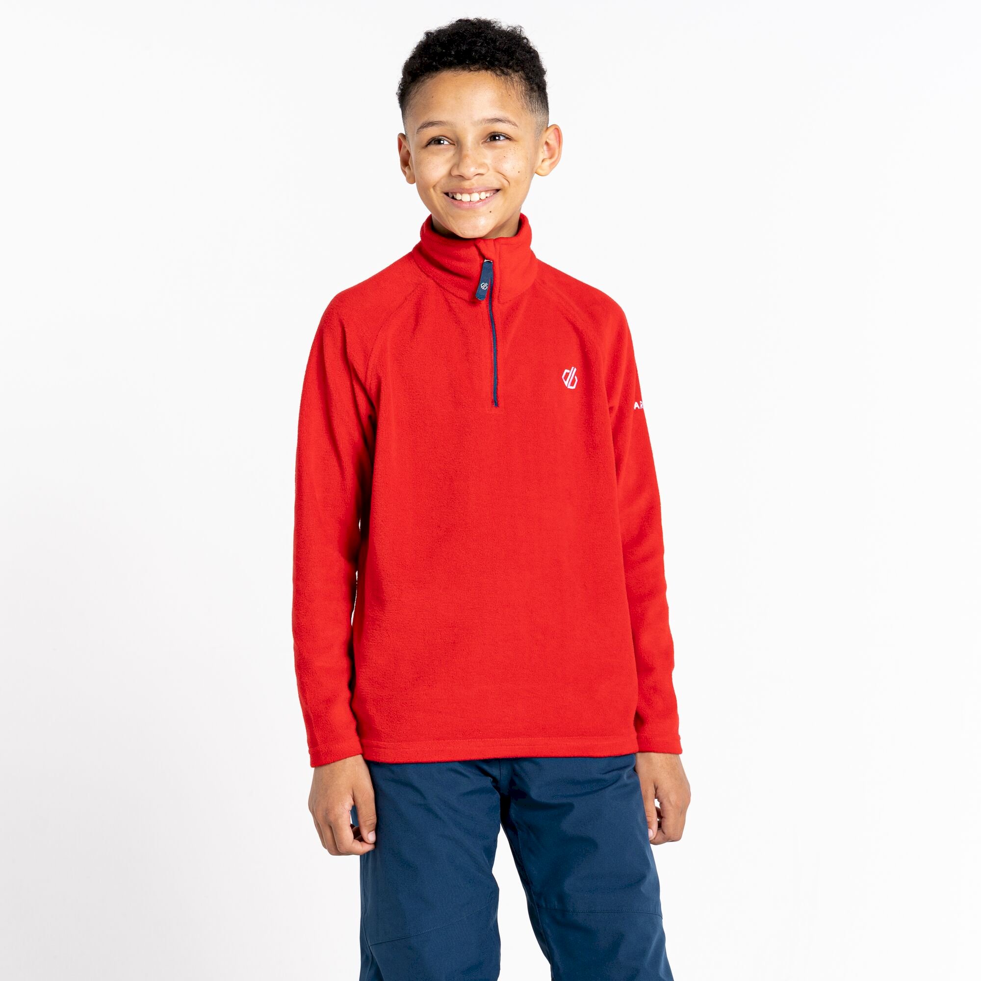 Dare 2b - Kids' Freehand Half Zip Lightweight Fleece | Danger Red