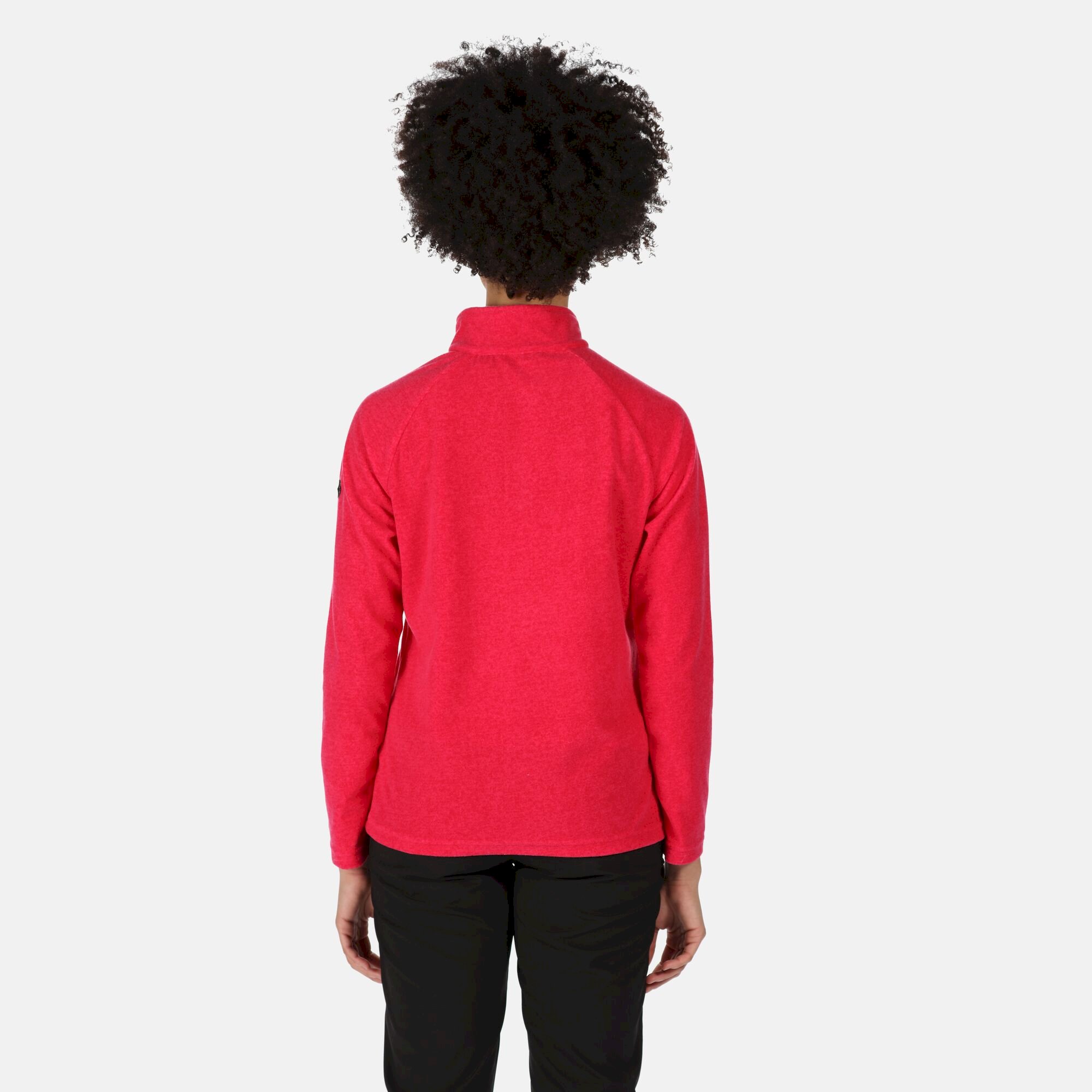 Women's Pimlo Half Zip Velour Fleece | Pink Potion