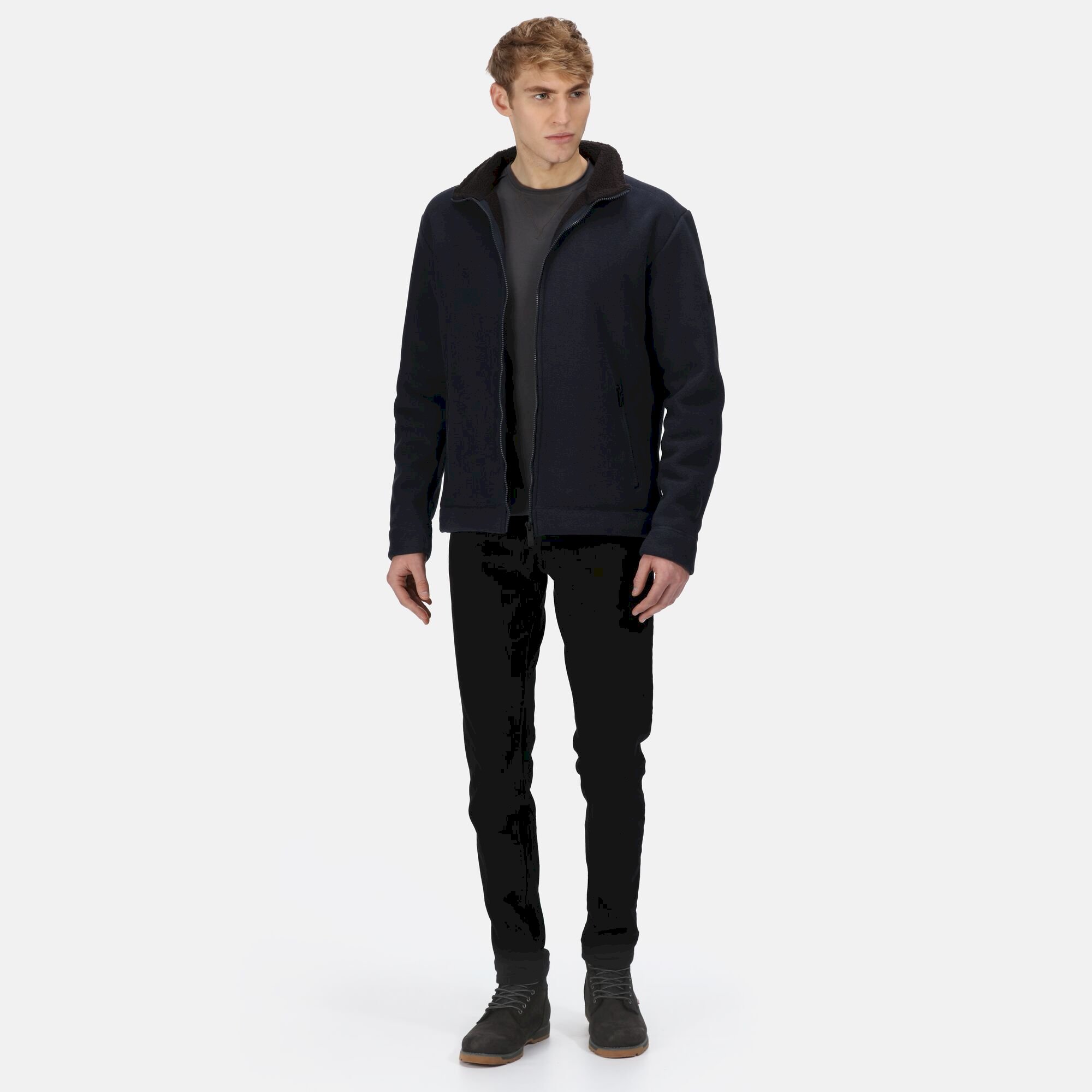 Men's Garrian II Full Zip Fleece | Navy