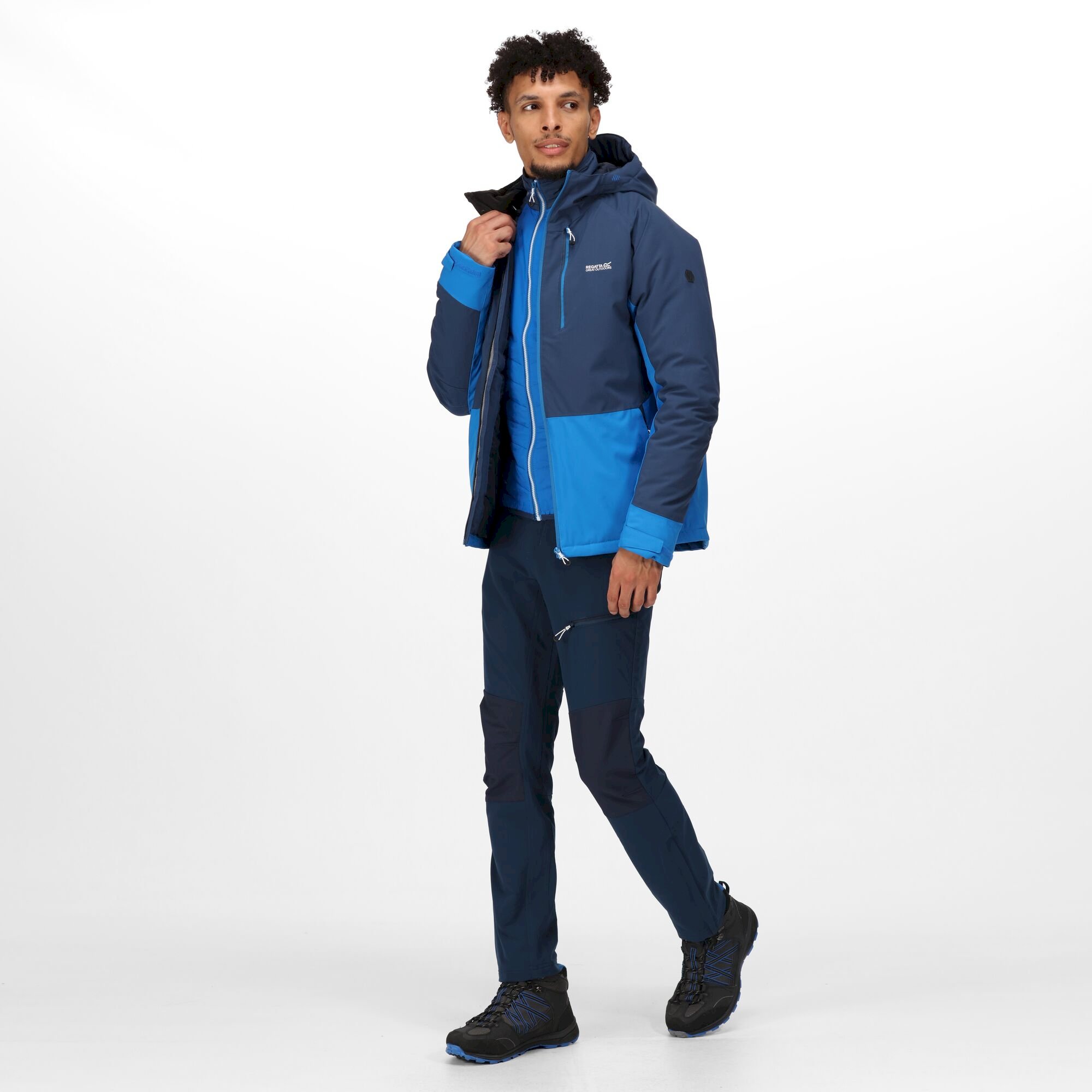 Men's Highton Stretch Padded Jacket III | Admiral Blue Skydiver