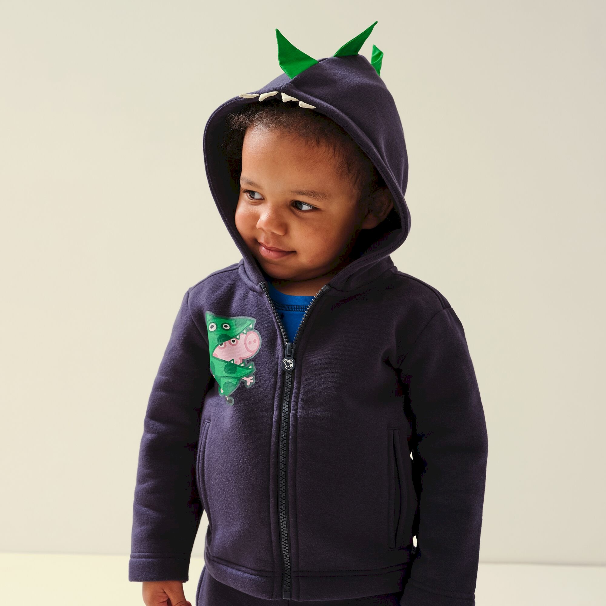 Peppa Pig Full Zip Fleece | Navy