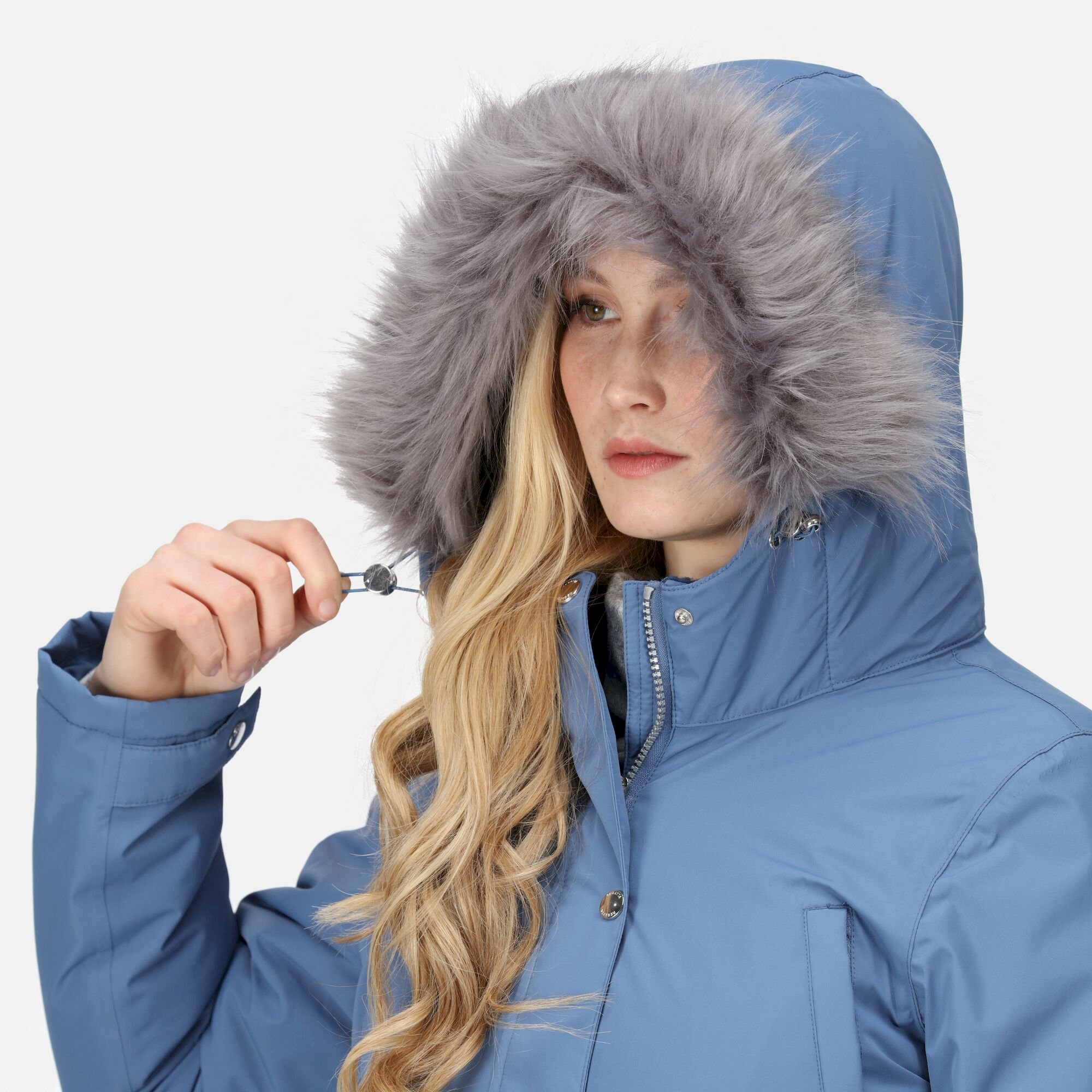 Women's Voltera Waterproof Heated Jacket | Slate Blue