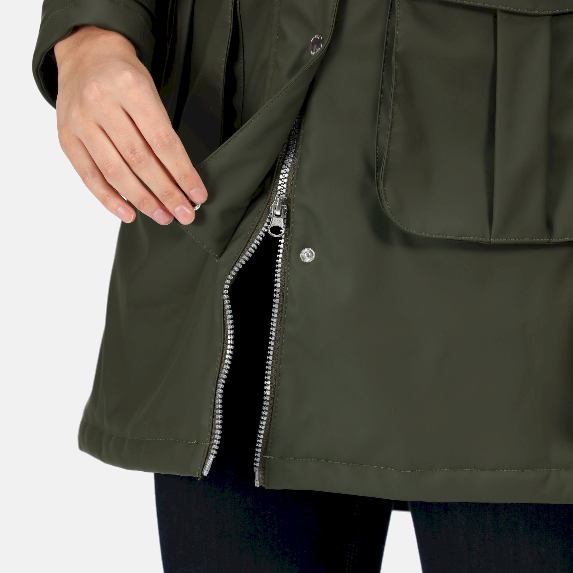 Giovanna Fletcher Collection - Fabrienne Insulated Parka Jacket | Dark Khaki