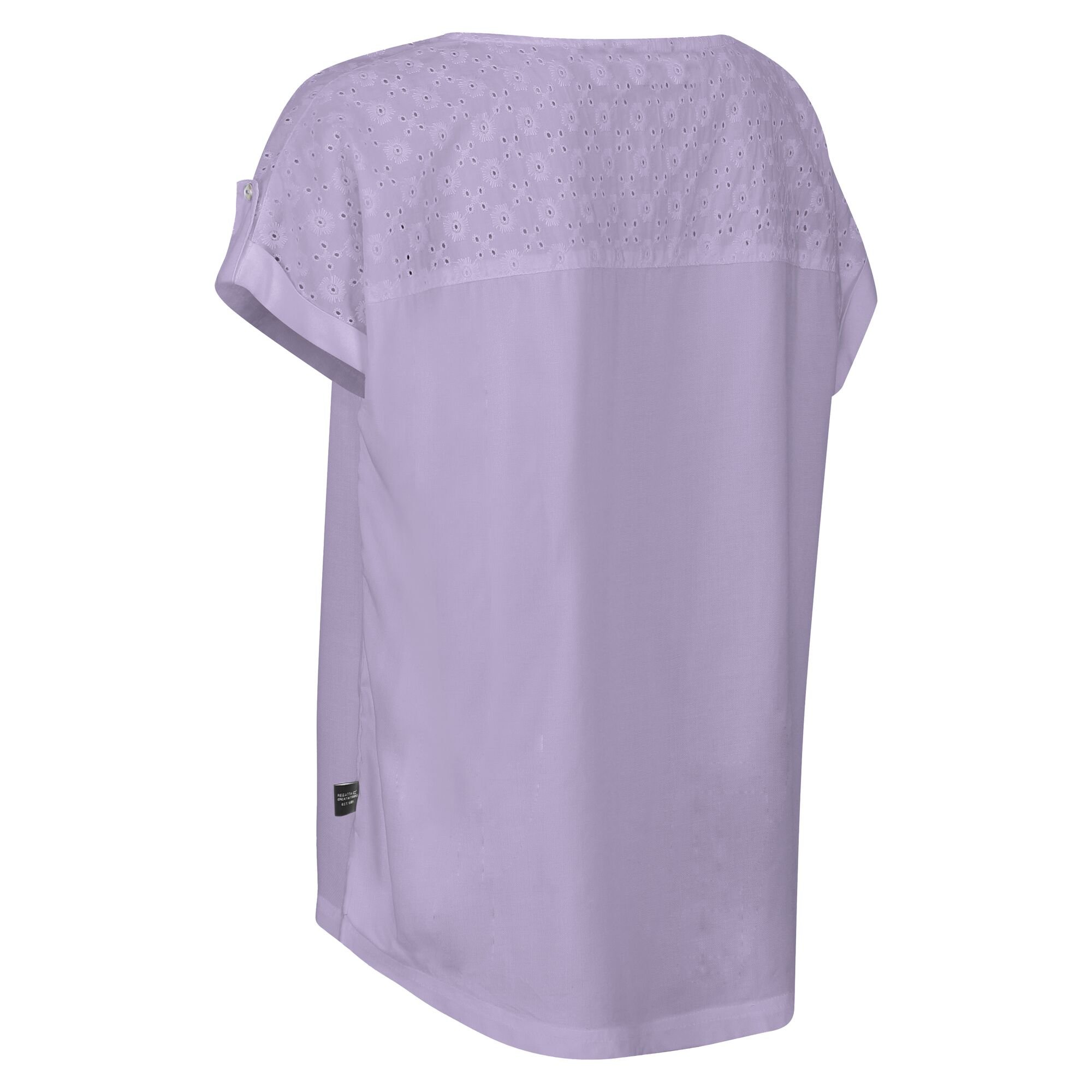 Women's Jaida Cotton T-Shirt | Pastel Lilac