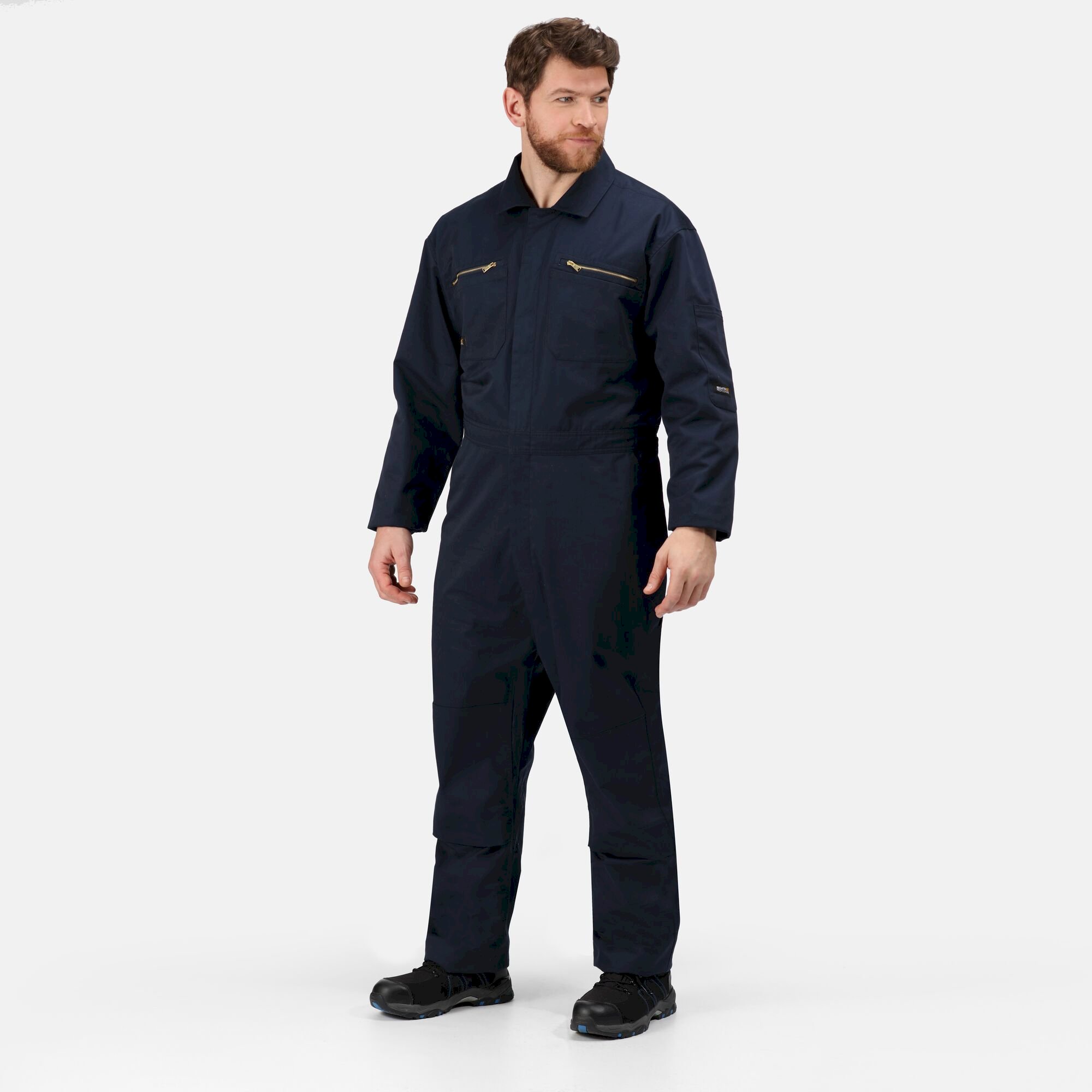 Men's Zip Fasten Coverall | Navy