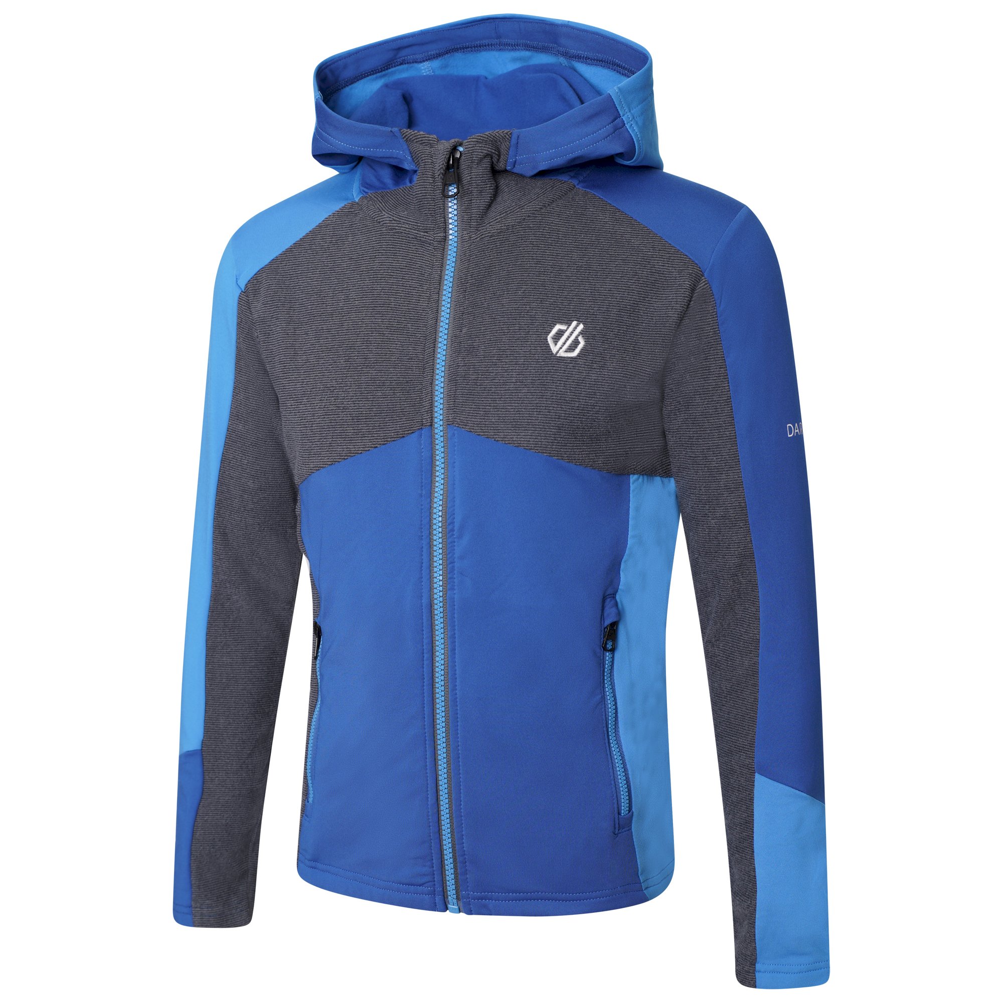 Dare 2b - Kids' Hero Recycled Core Stretch Midlayer | Teton Blue Snorkel Blue