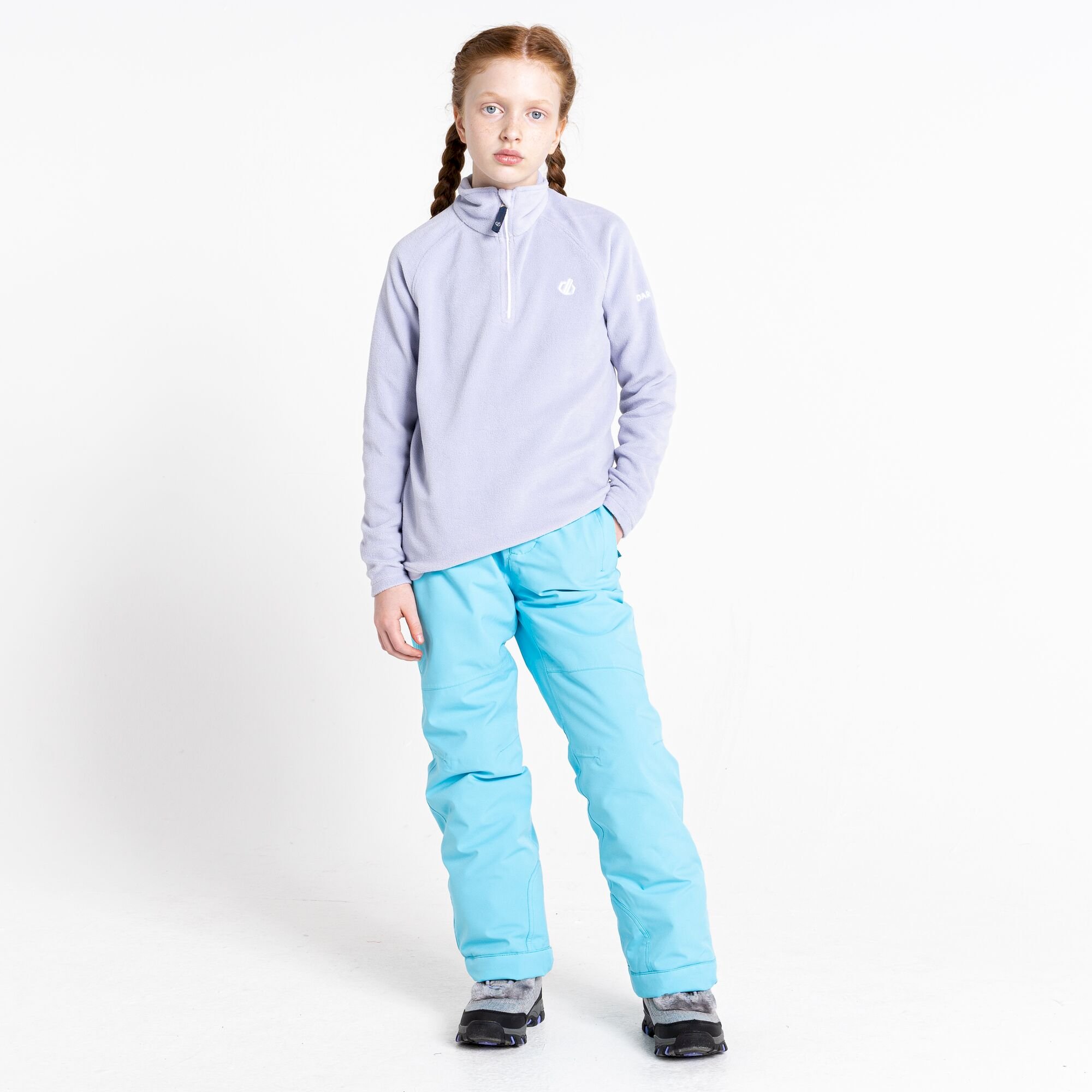 Dare 2b - Kids' Freehand Half Zip Lightweight Fleece | Cosmic Lilac