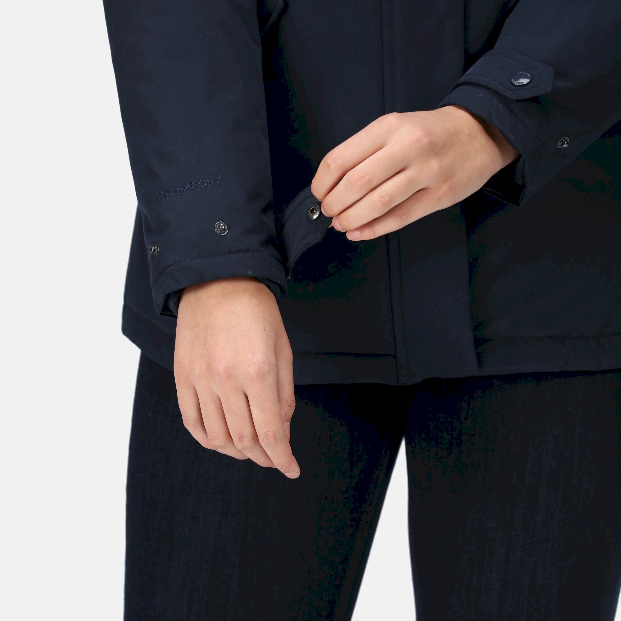 Women's Bria Fur Lined Waterproof Jacket | Navy
