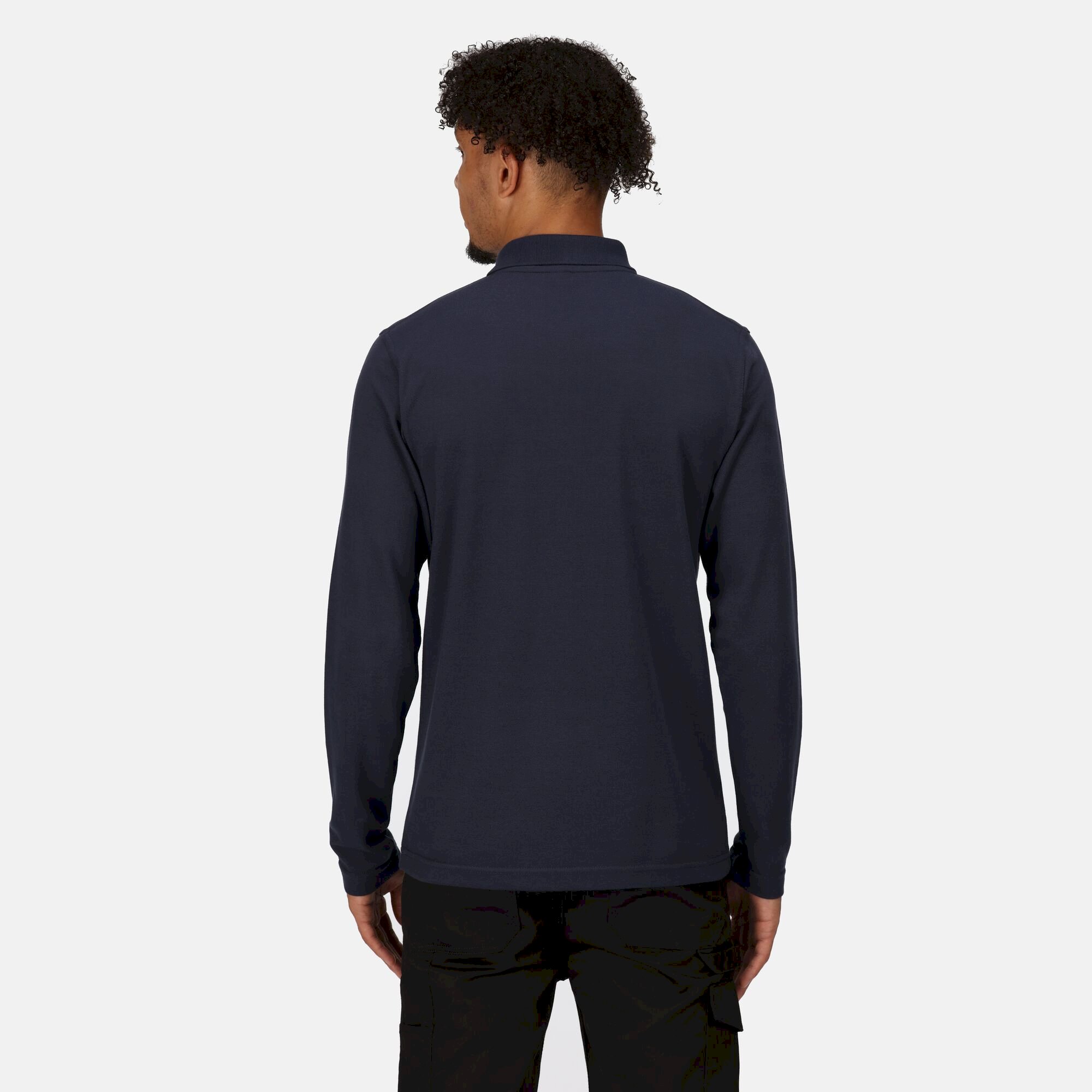 Men's 65/35 LS Polo Top | Navy