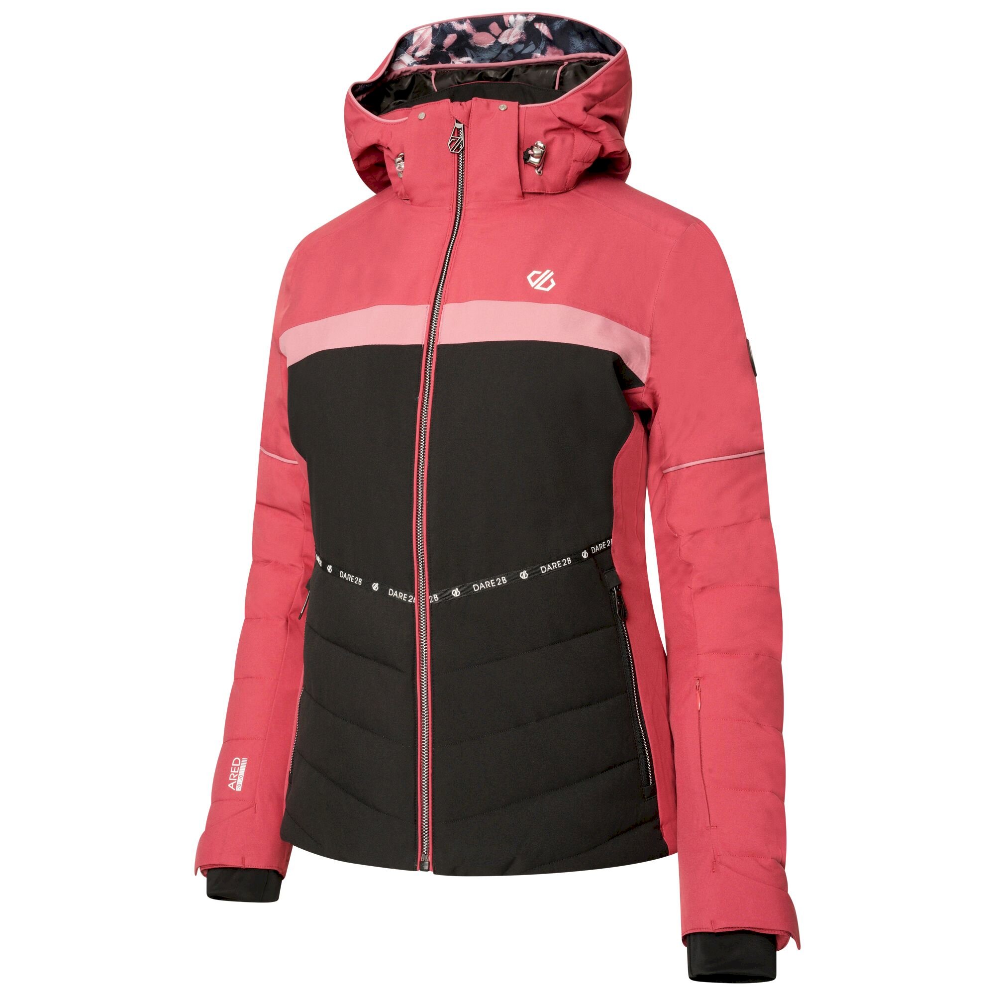 Dare 2b - Women's Conveyed Waterproof Ski Jacket | Earth Rose Black