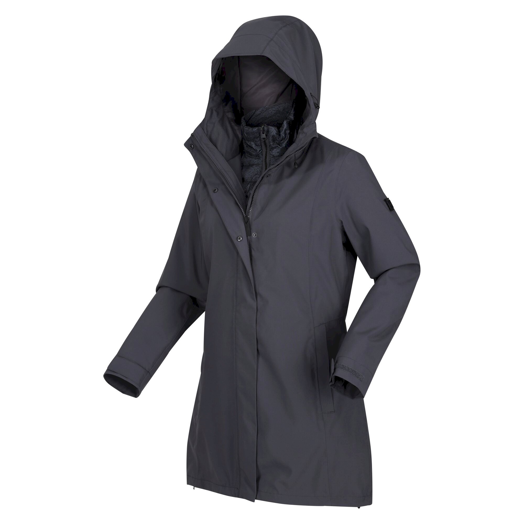 Women's Denbury III 2-In-1 Waterproof Jacket | Seal Grey