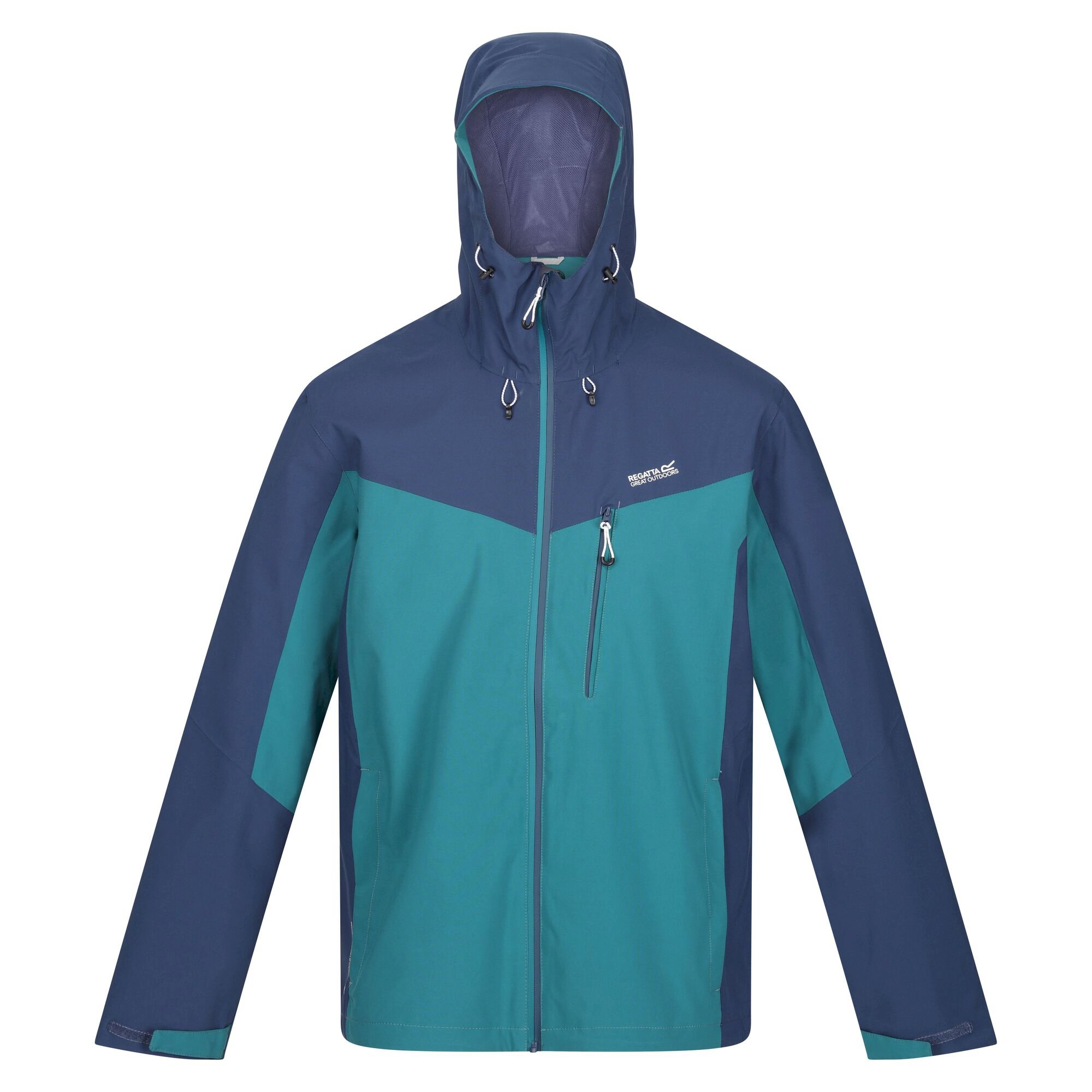 Men's Birchdale Waterproof Jacket | Pacific Green Admiral Blue