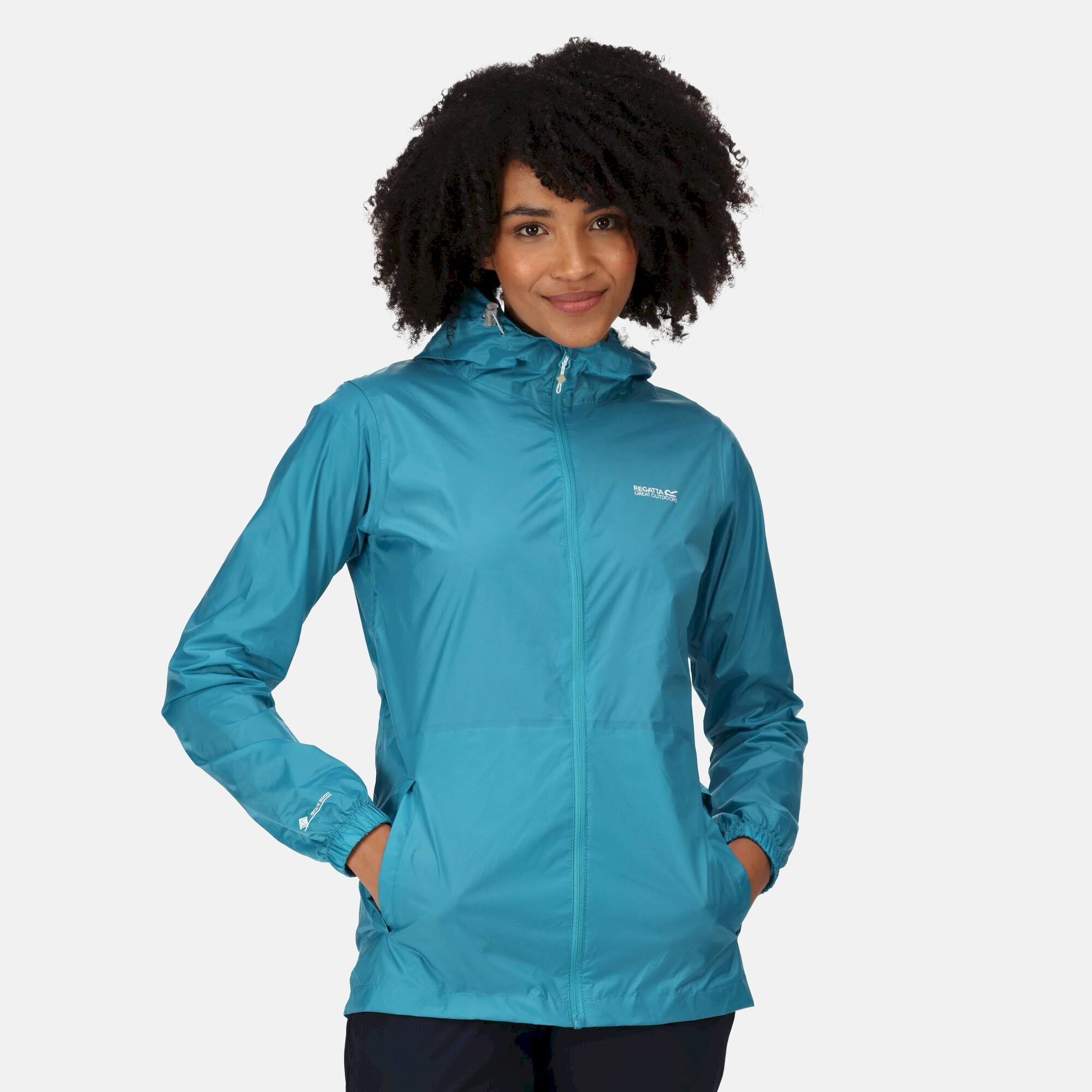 Women's Pack-It III Waterproof Jacket | Pagoda Blue