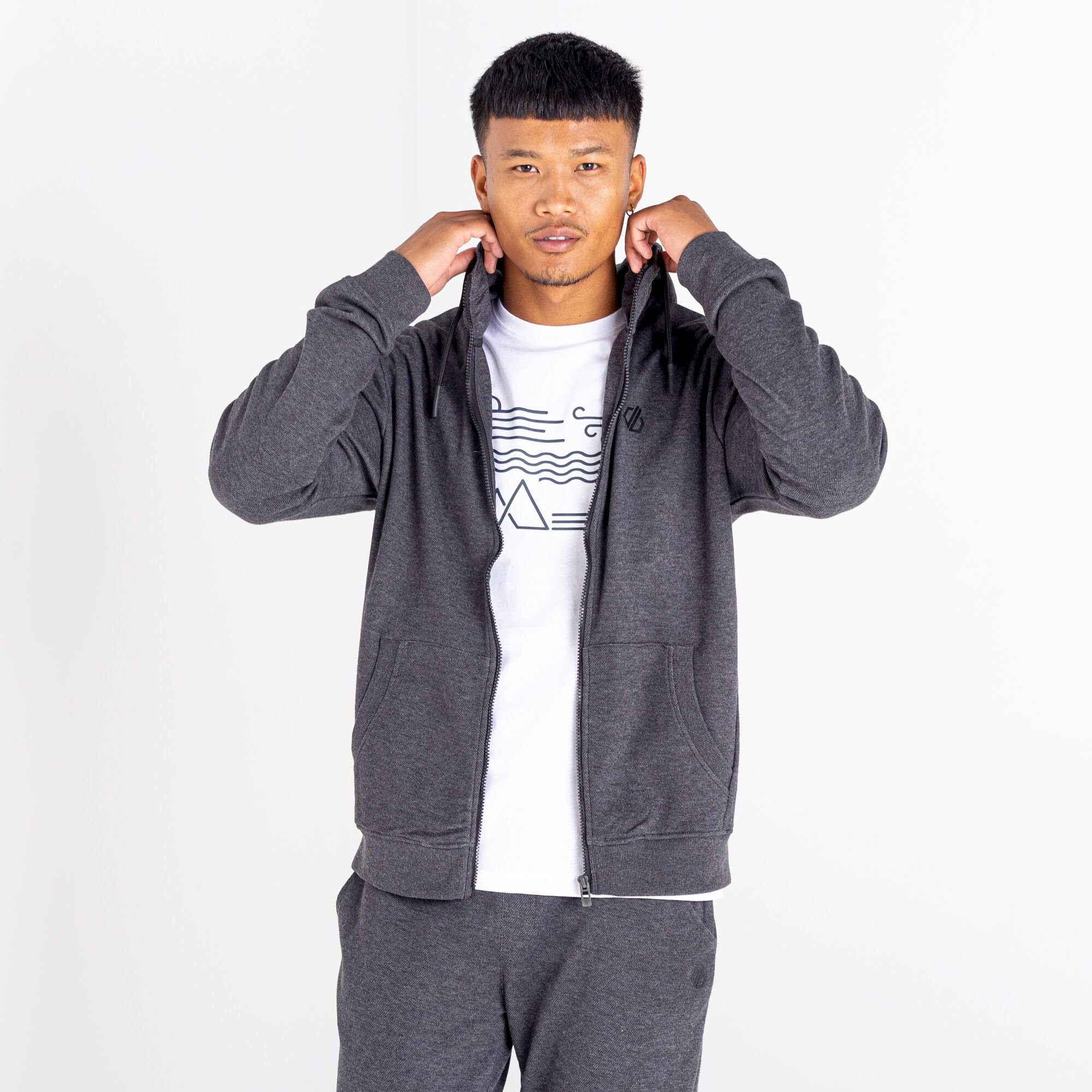 Dare 2b - Modulus Full Zip Hoodie | Charcoal Grey
