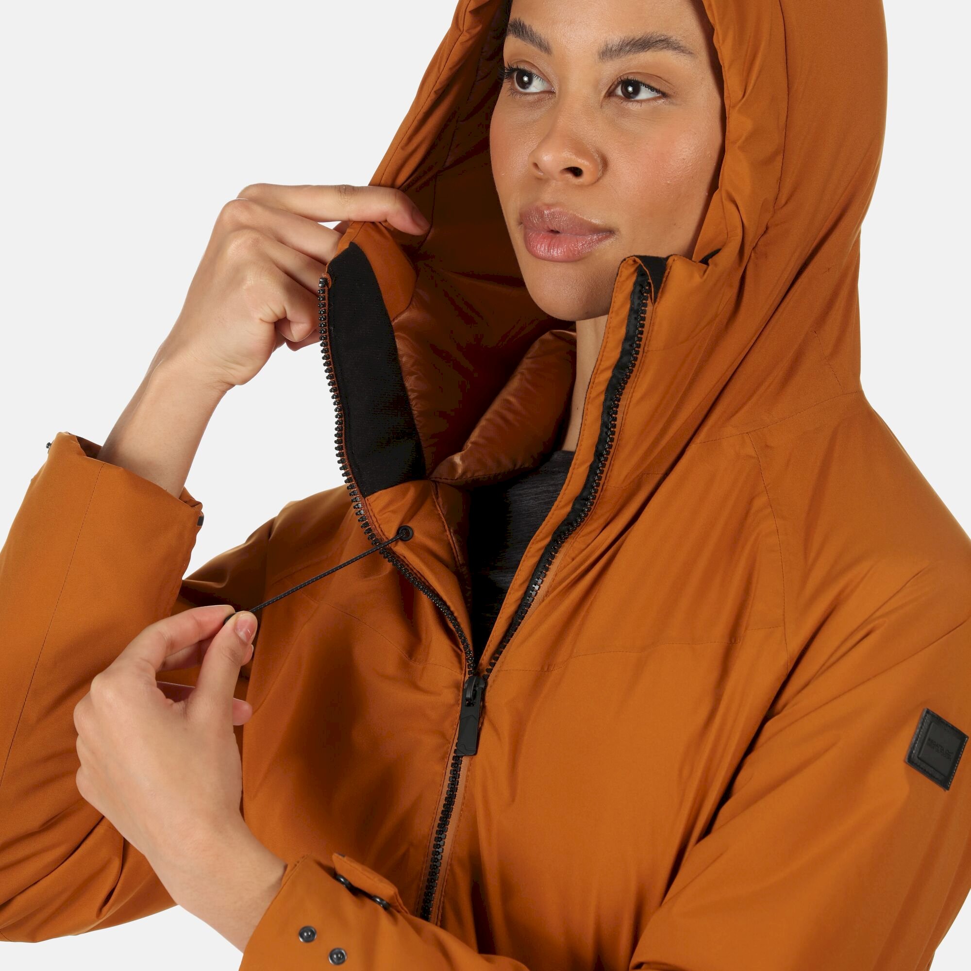 Women's Sanda II Waterproof Jacket | Copper Almond
