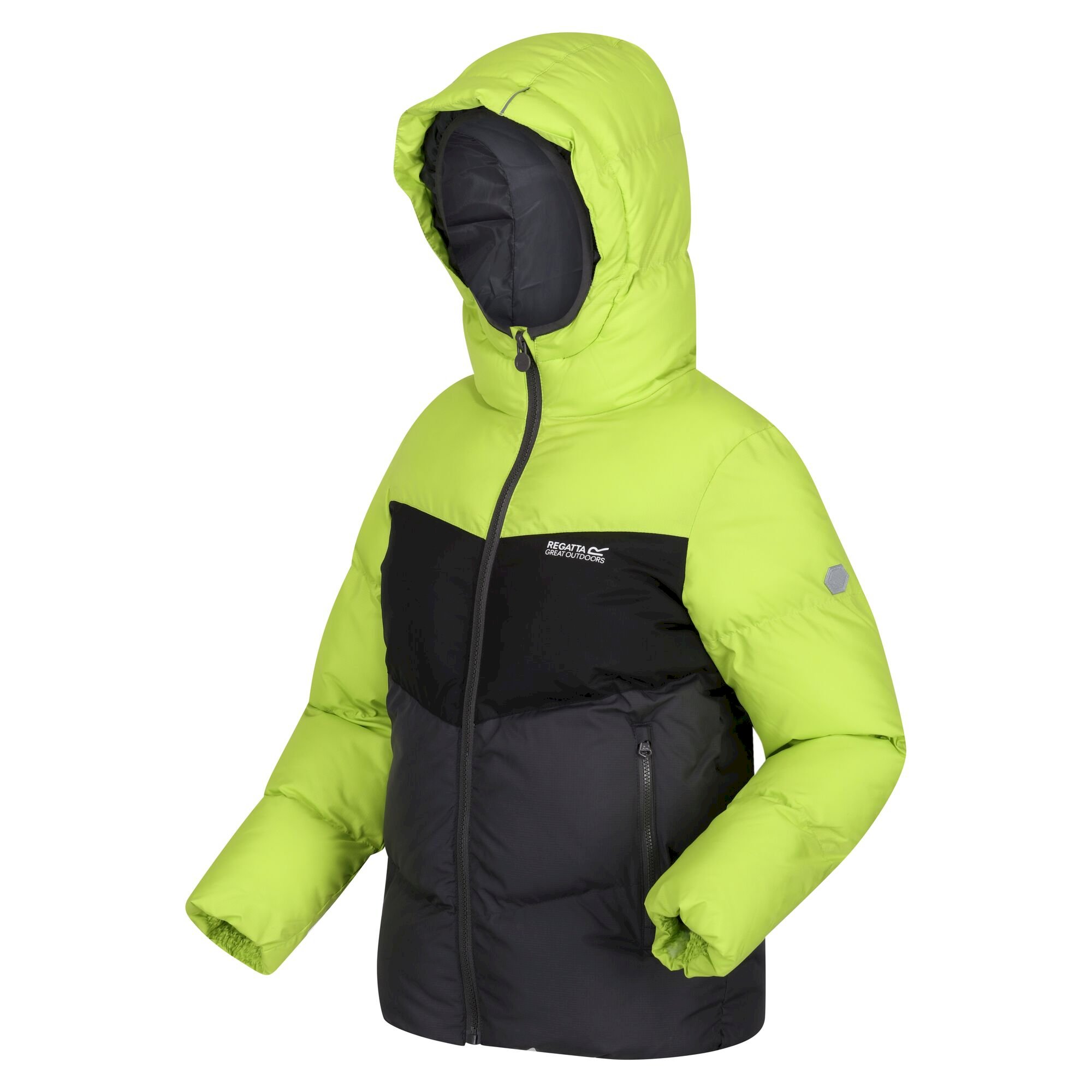 Kids' Lofthouse VI Insulated Jacket | Bright Kiwi Black