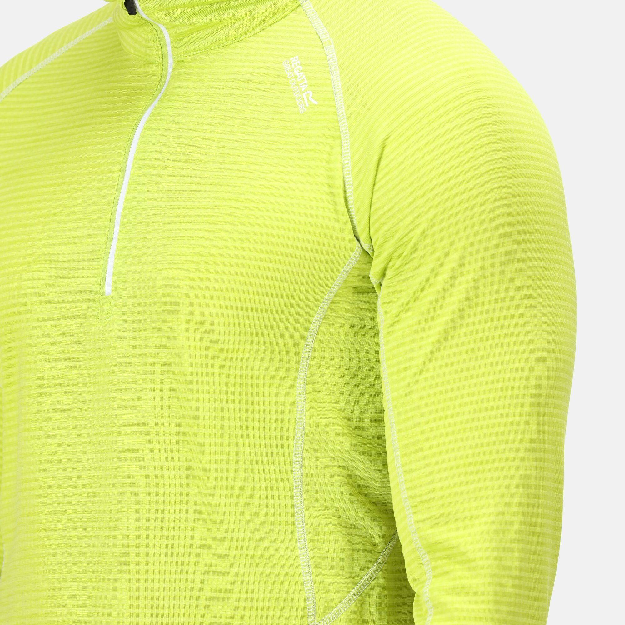 Men's Yonder Half Zip Top | Bright Kiwi