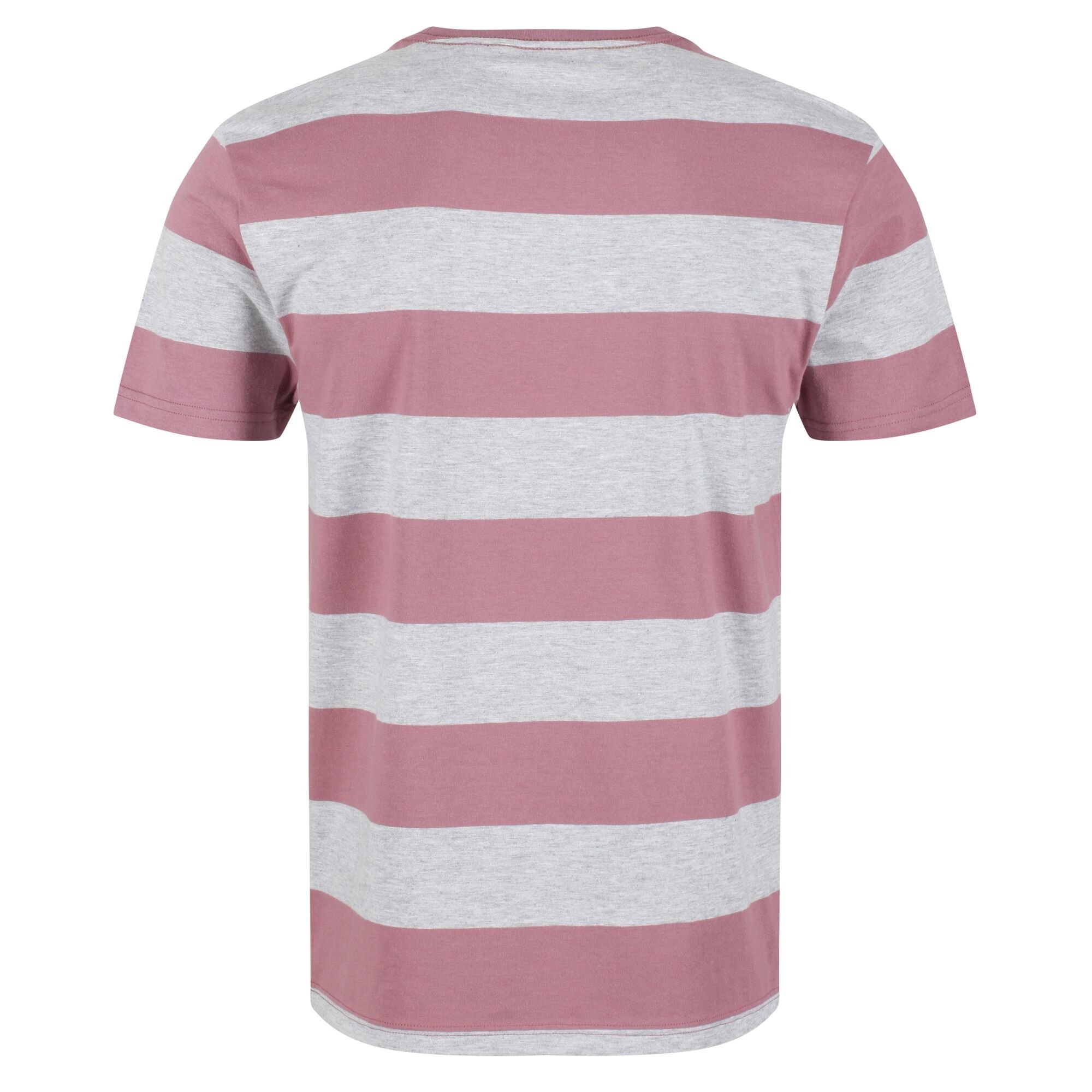 Men's Brayden Stripe T-Shirt | Mauve Stripe