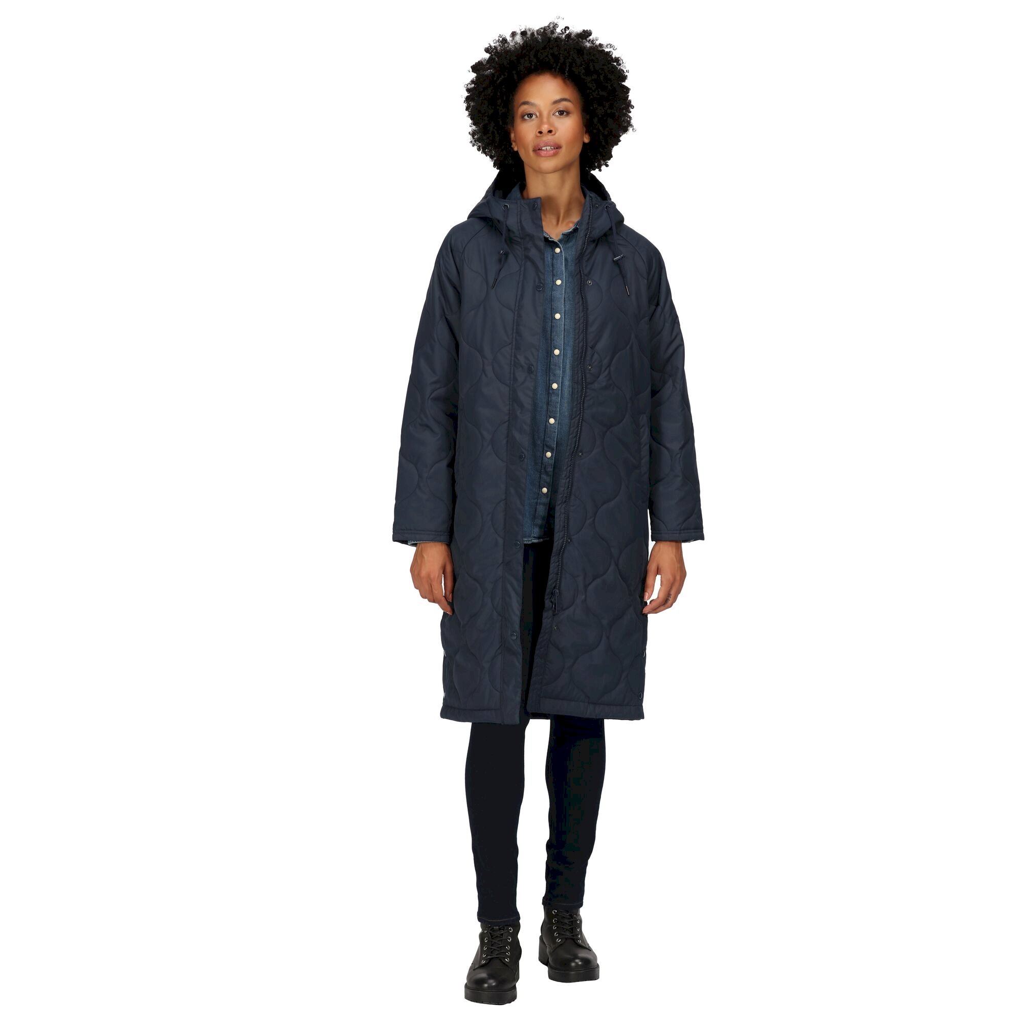 Women's Jovie Insulated Parka Jacket | Navy