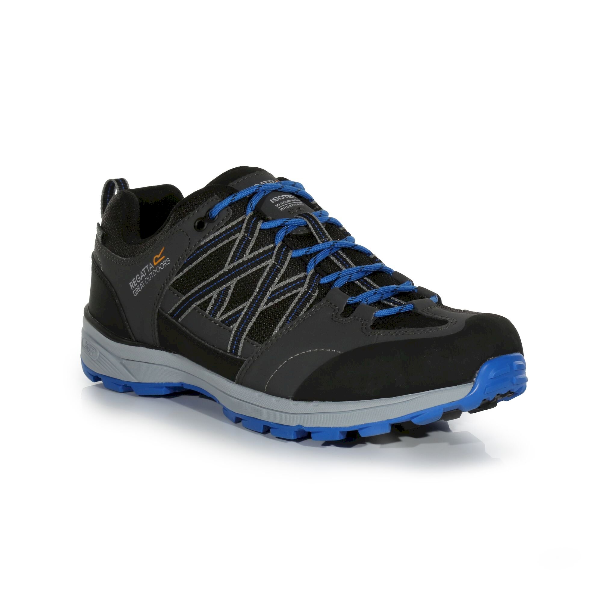 Men's Samaris II Waterproof Low Walking Shoes | Dark Grey Blue