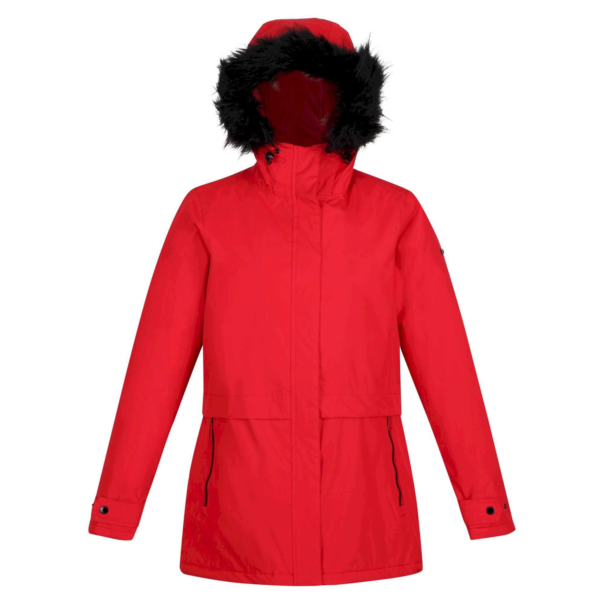 Women's Myla II Fur Trim Parka Jacket | Code Red