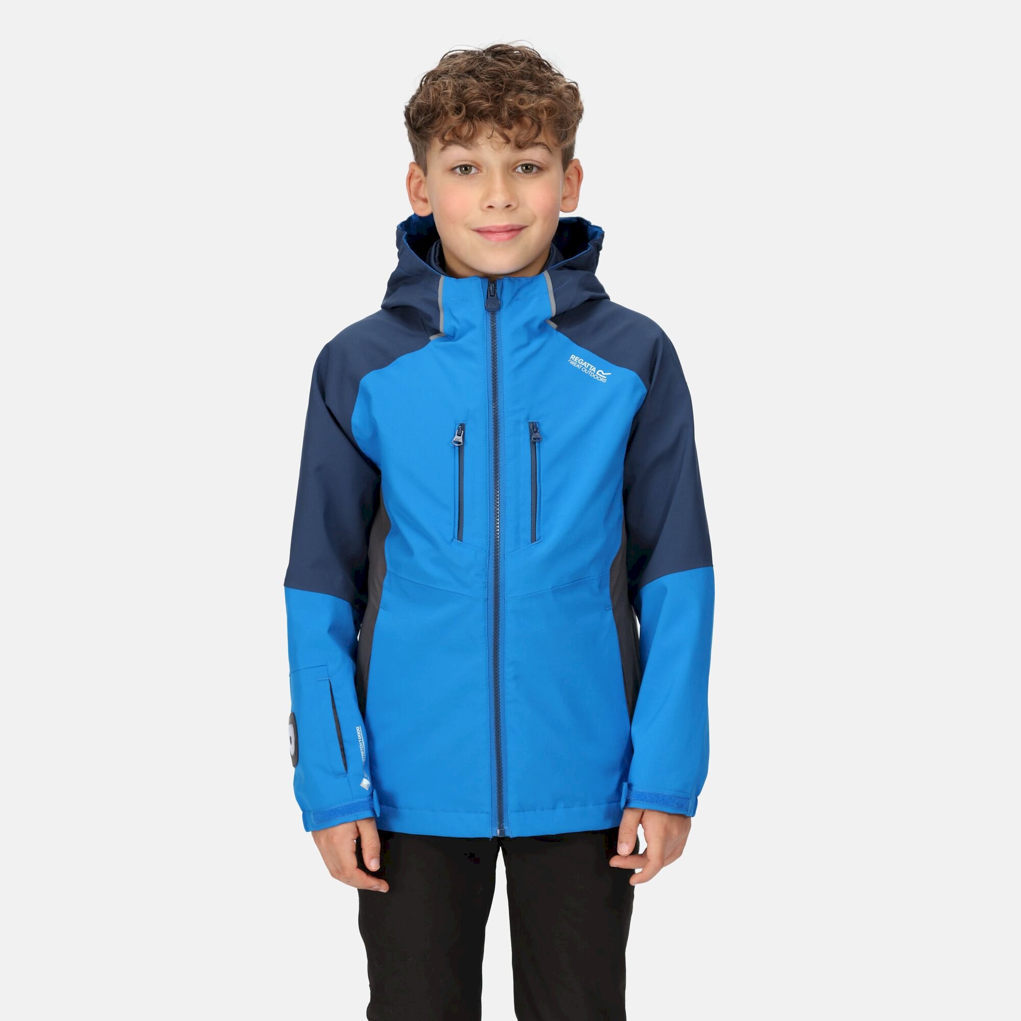 Kids' Hydrate VII 3-In-1 Waterproof Jacket | Skydiver Admiral Blue