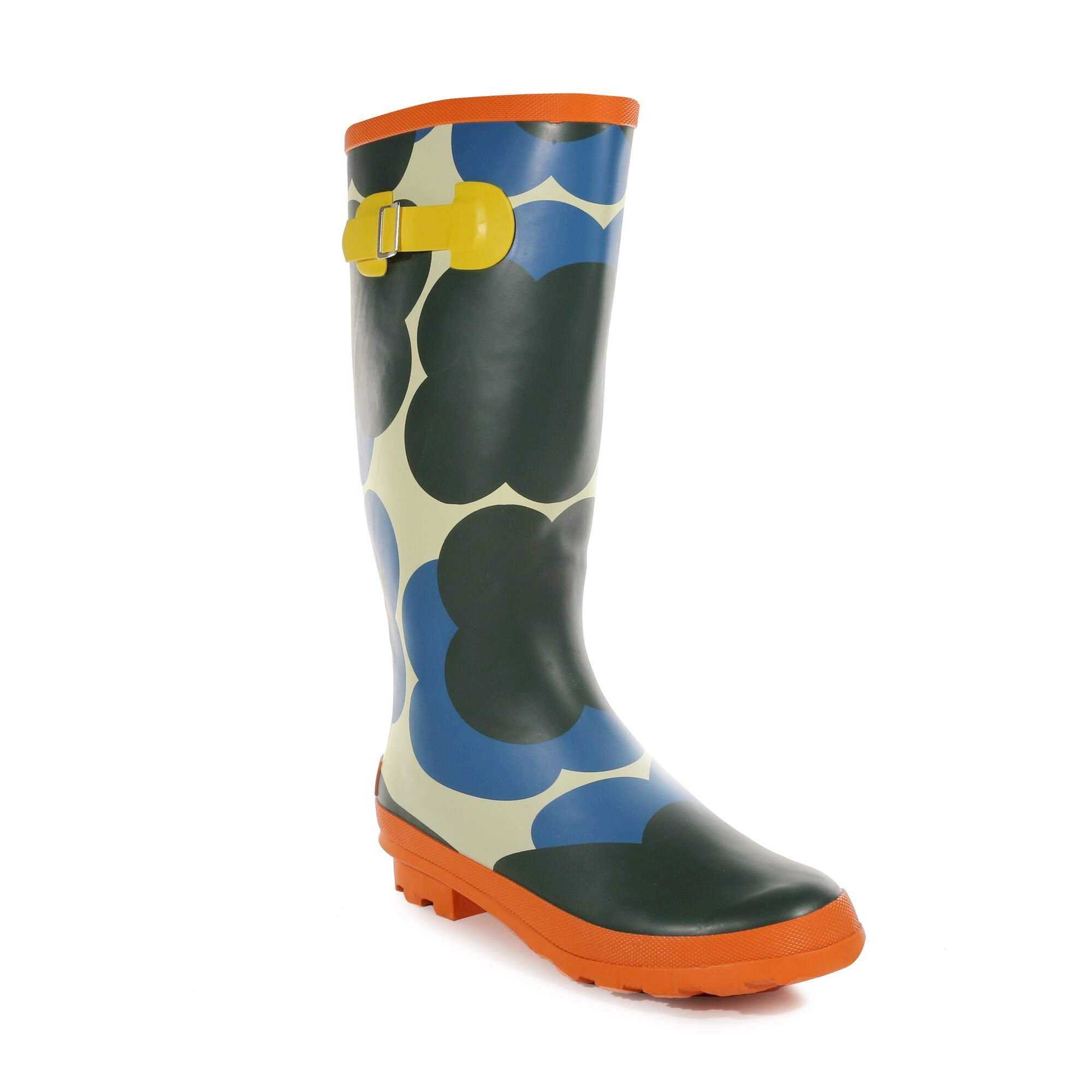Orla Kiely Floral Welly Hi | Shadow Flower